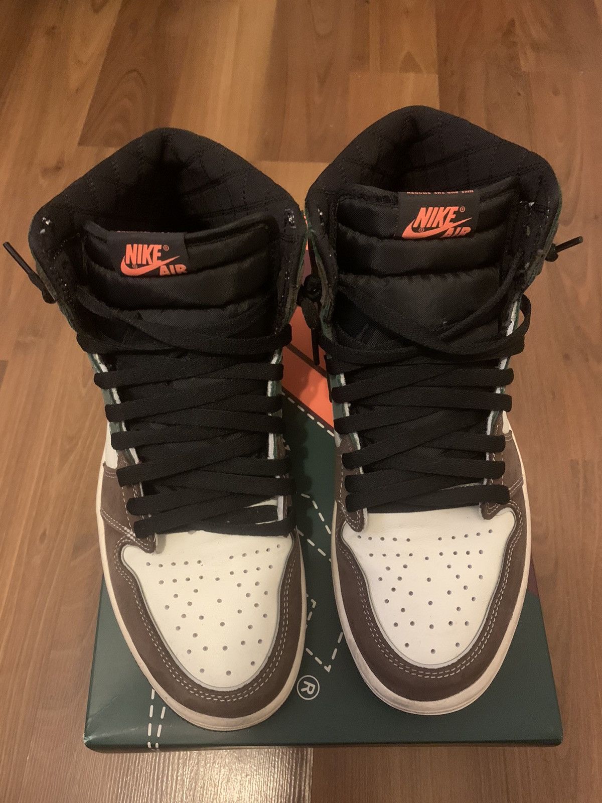 Jordan Brand × Nike Air Jordan 1 Retro OG Handcrafted Size US 10 / EU 43 - 4 Thumbnail