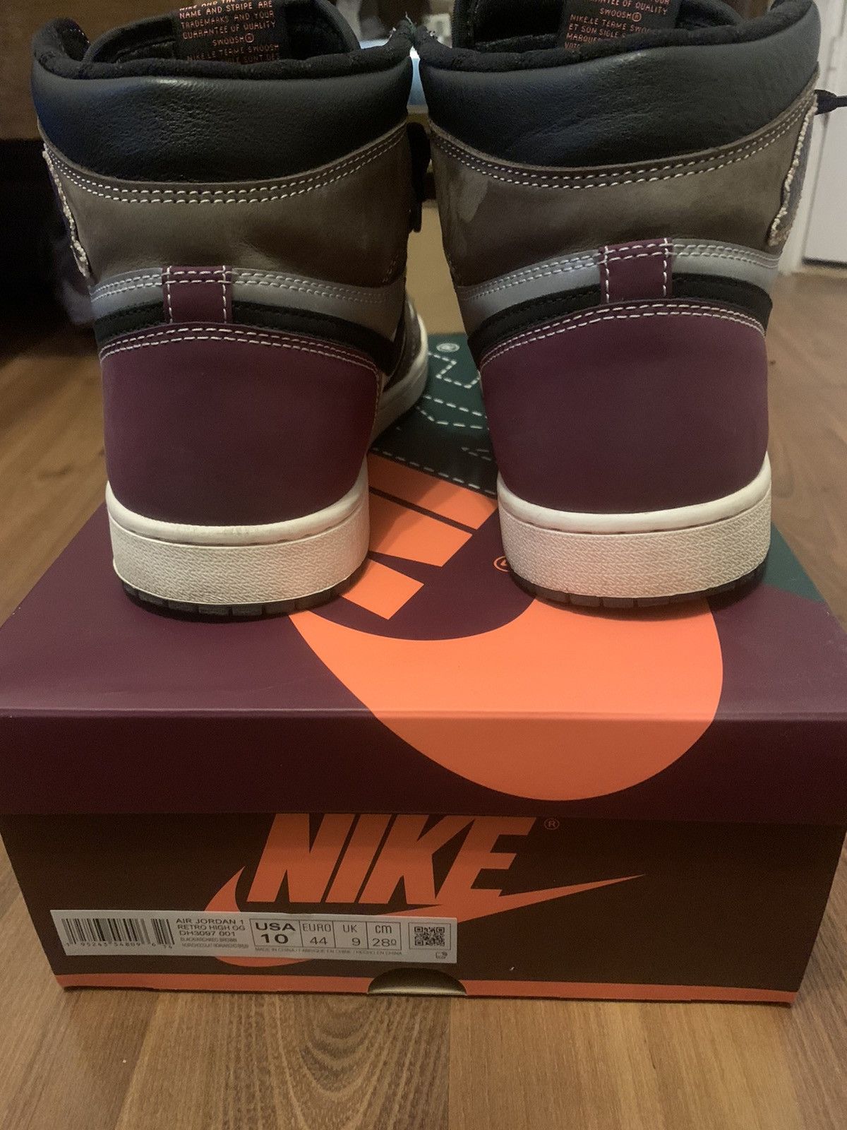 Jordan Brand × Nike Air Jordan 1 Retro OG Handcrafted Size US 10 / EU 43 - 5 Thumbnail