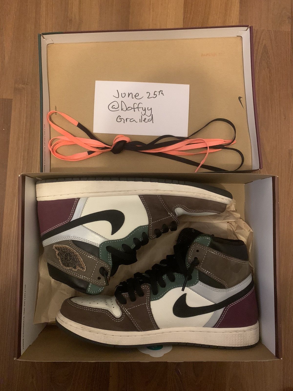 Jordan Brand × Nike Air Jordan 1 Retro OG Handcrafted Size US 10 / EU 43 - 1 Thumbnail