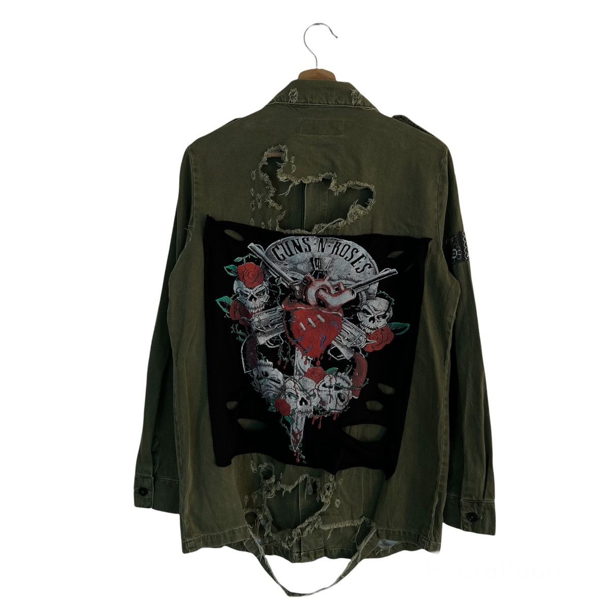 Band Tees × Japanese Brand × Seditionaries VINTAGE RARE DISTRESSED DESIGN ZARA GUNS N’ ROSES BIG LOGO Size US M / EU 48-50 / 2 - 1 Thumbnail