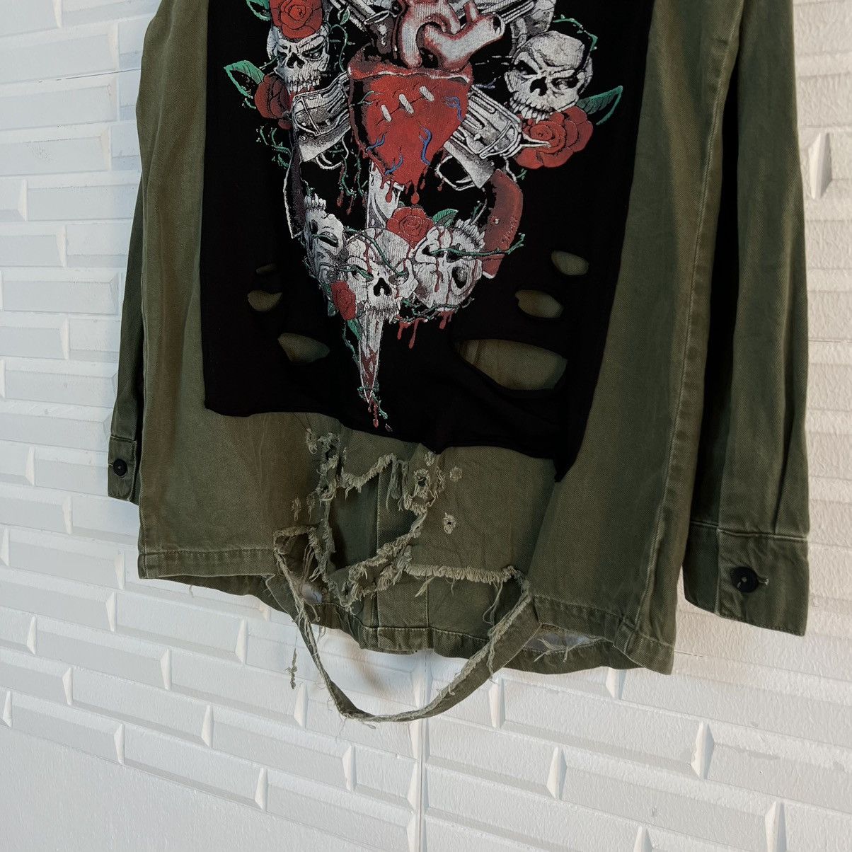 Band Tees × Japanese Brand × Seditionaries VINTAGE RARE DISTRESSED DESIGN ZARA GUNS N’ ROSES BIG LOGO Size US M / EU 48-50 / 2 - 5 Thumbnail