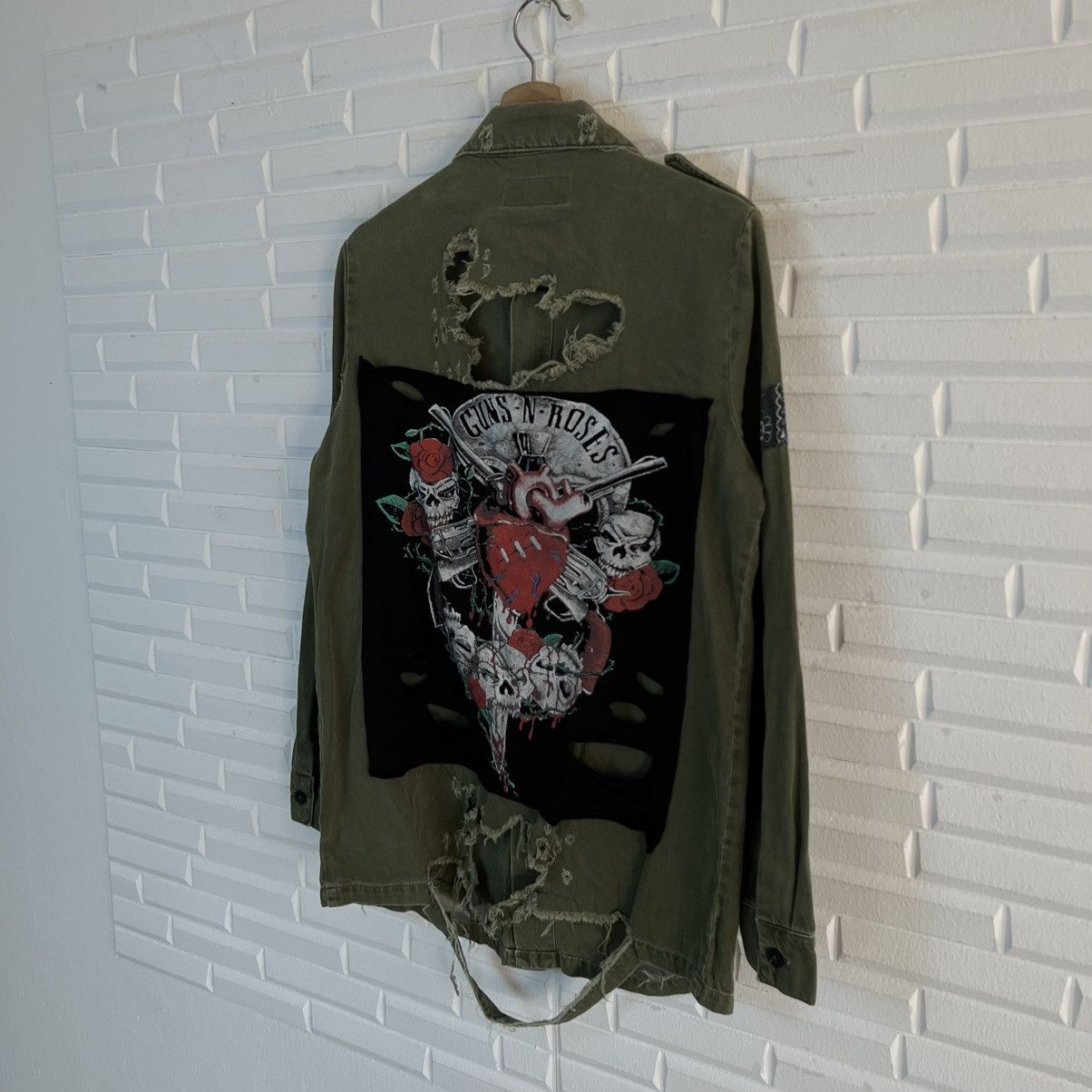 Band Tees × Japanese Brand × Seditionaries VINTAGE RARE DISTRESSED DESIGN ZARA GUNS N’ ROSES BIG LOGO Size US M / EU 48-50 / 2 - 3 Thumbnail