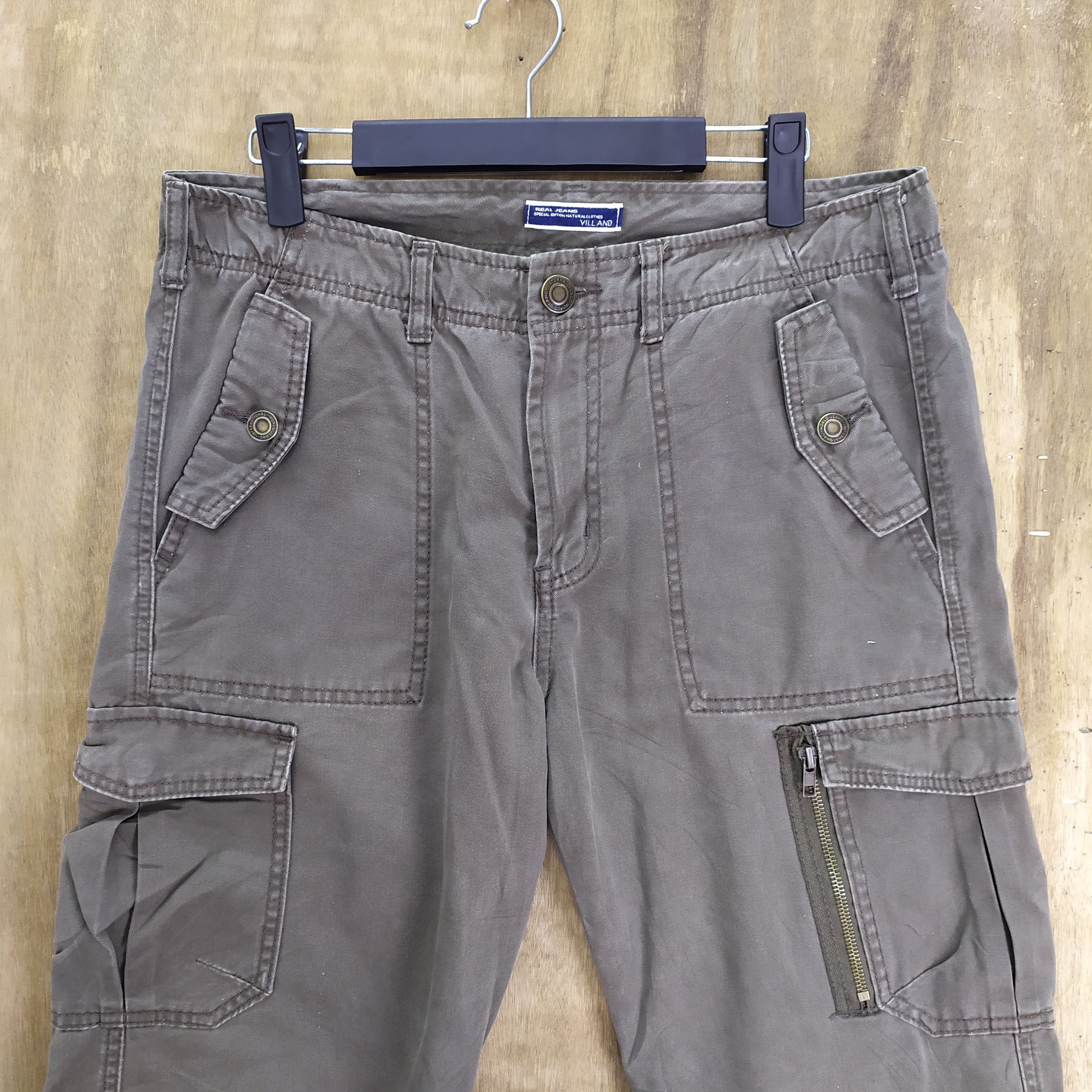 Japanese Brand VILLAND SHORT CARGO PANTS Size US 30 / EU 46 - 6 Thumbnail