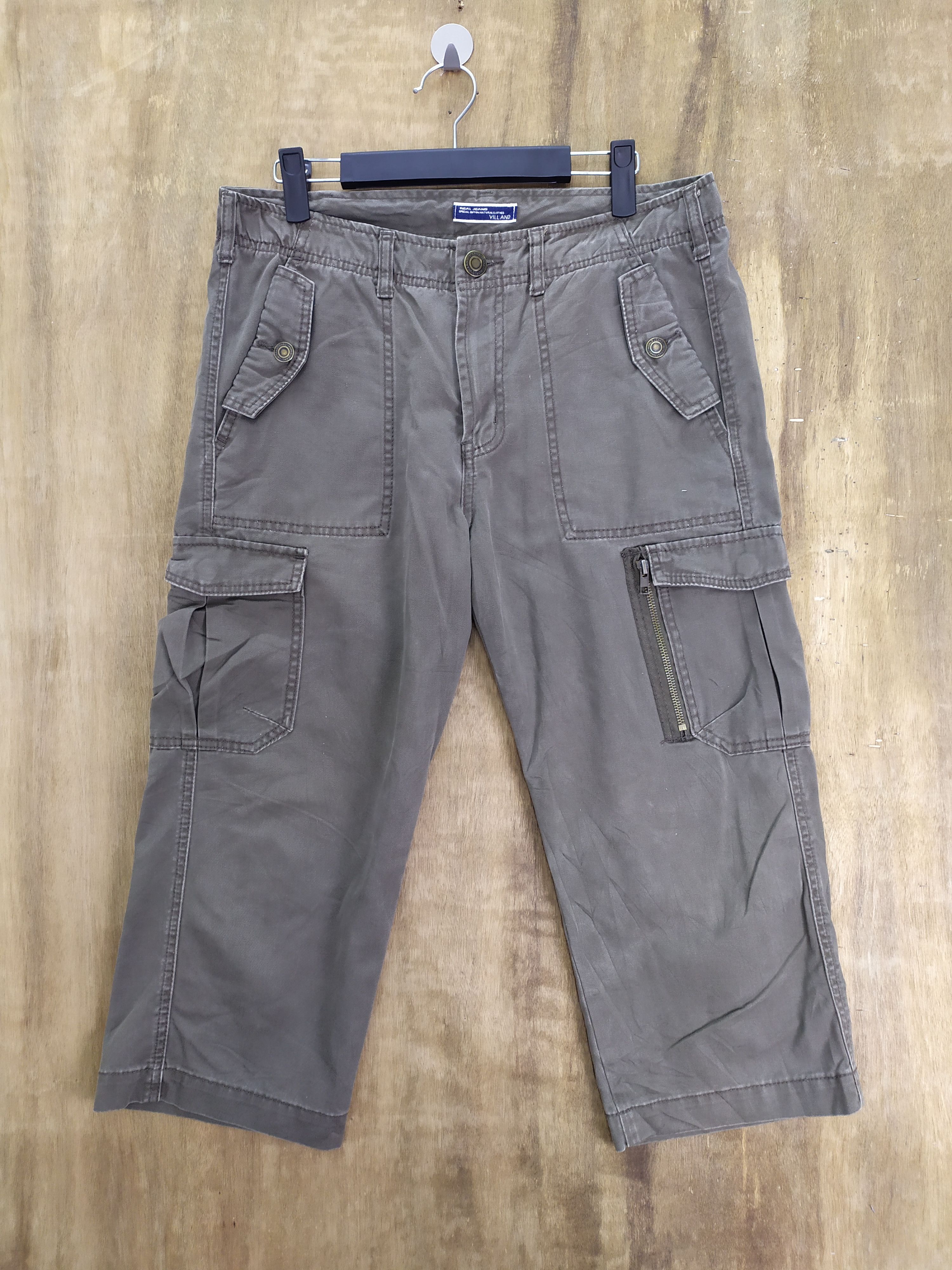 Japanese Brand VILLAND SHORT CARGO PANTS Size US 30 / EU 46 - 1 Thumbnail