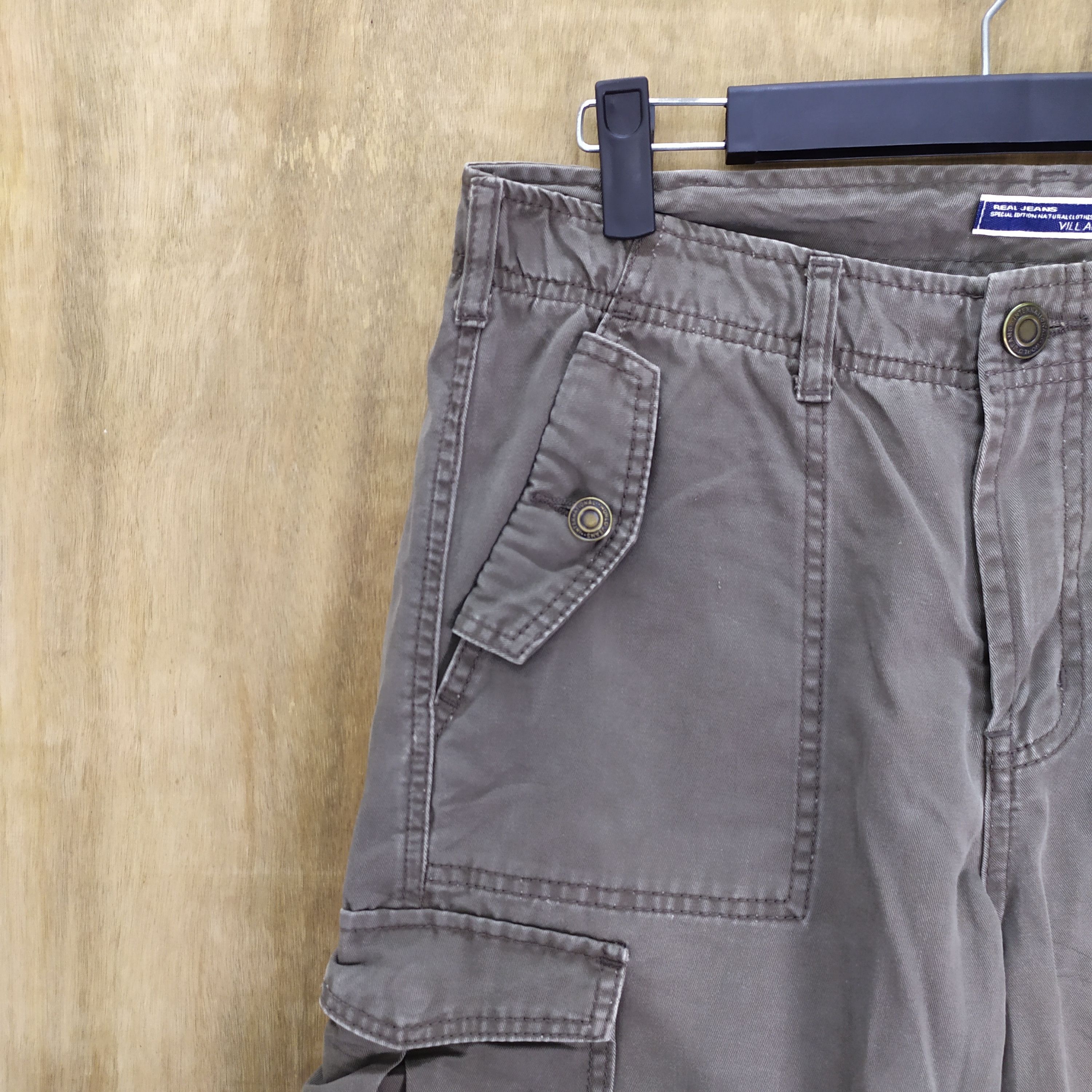 Japanese Brand VILLAND SHORT CARGO PANTS Size US 30 / EU 46 - 5 Thumbnail