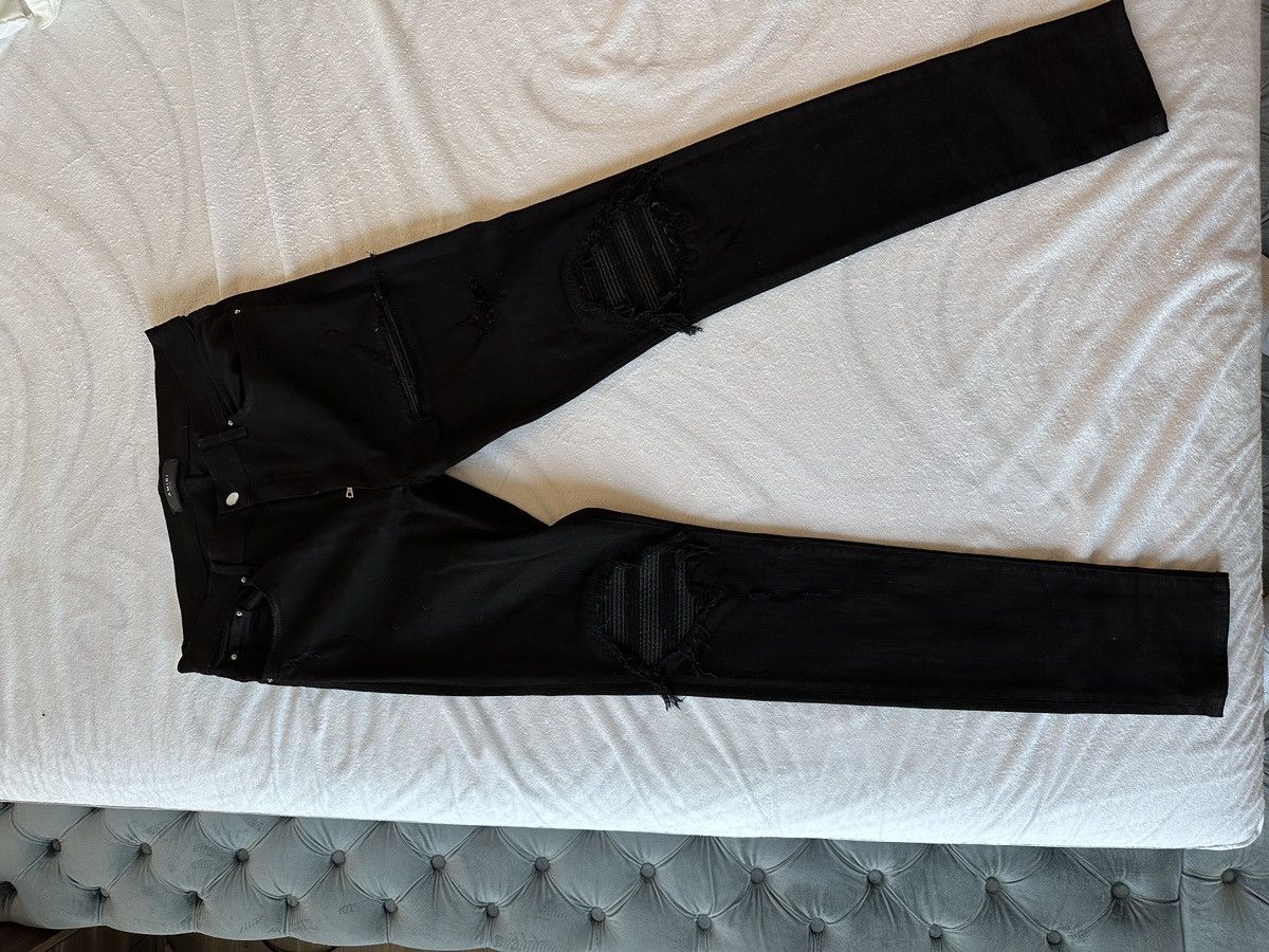 Amiri Black Amiri Jeans Size US 34 / EU 50 - 2 Thumbnail