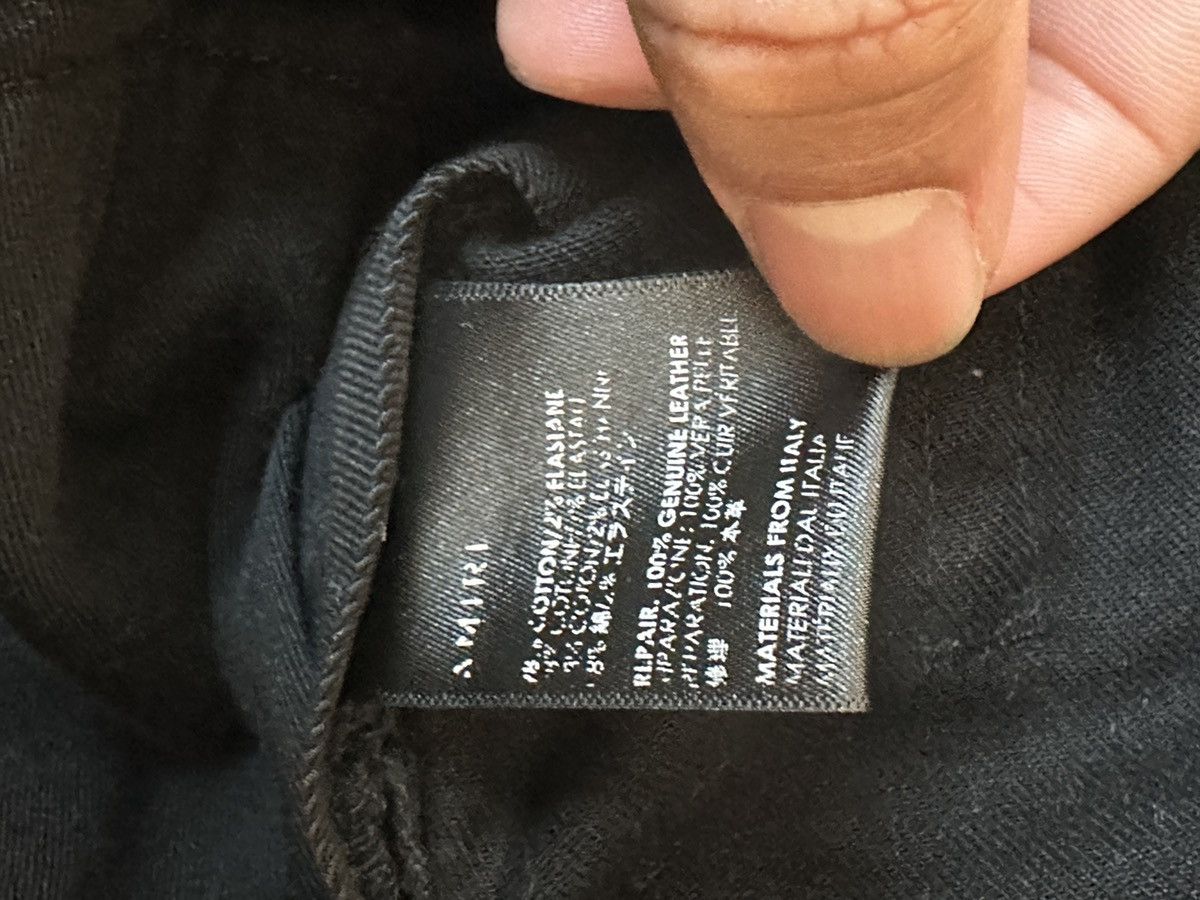 Amiri Black Amiri Jeans Size US 34 / EU 50 - 11 Thumbnail