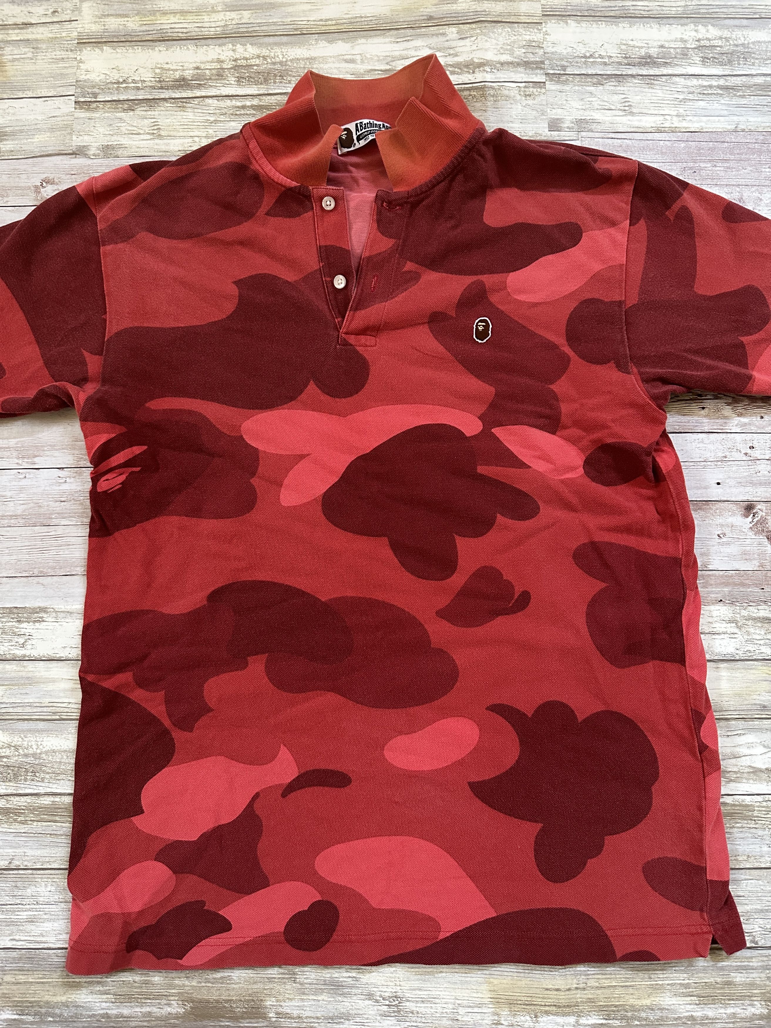 Bape Zoom Color Camo Polo Size US XL / EU 56 / 4 - 2 Thumbnail