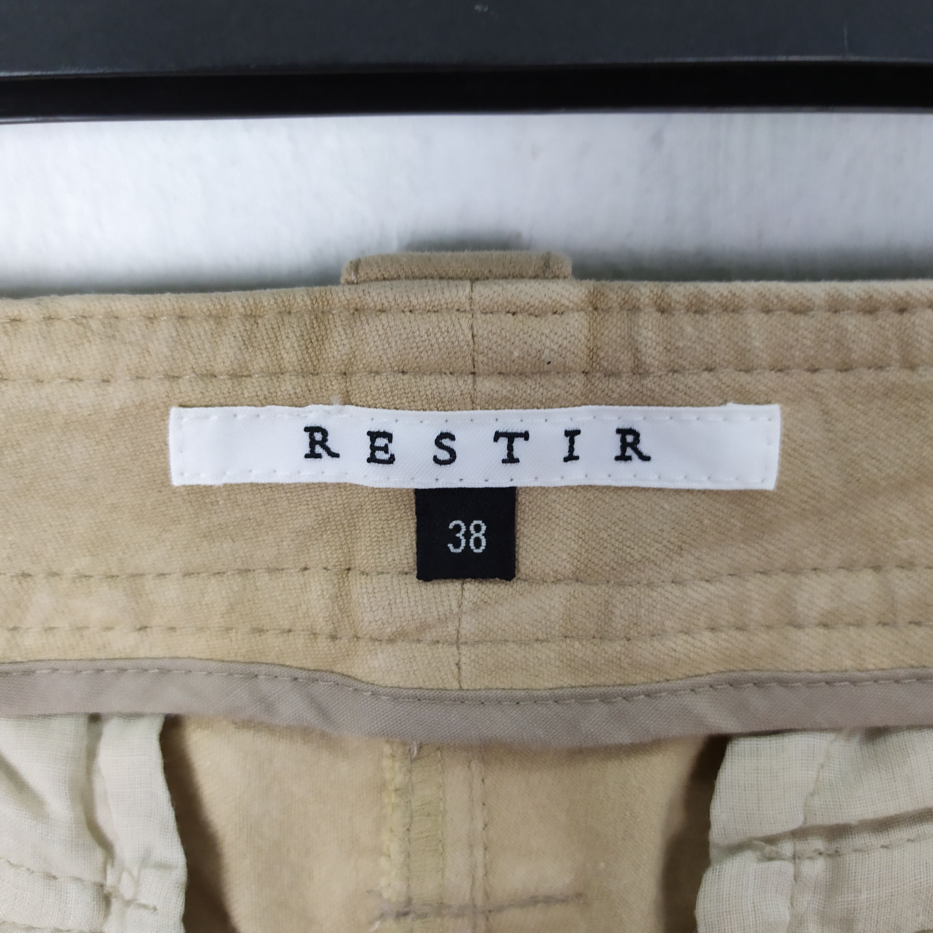 Japanese Brand JAPAN MADE RESTIRE FLARED CARGO PANTS Size US 28 / EU 44 - 5 Thumbnail