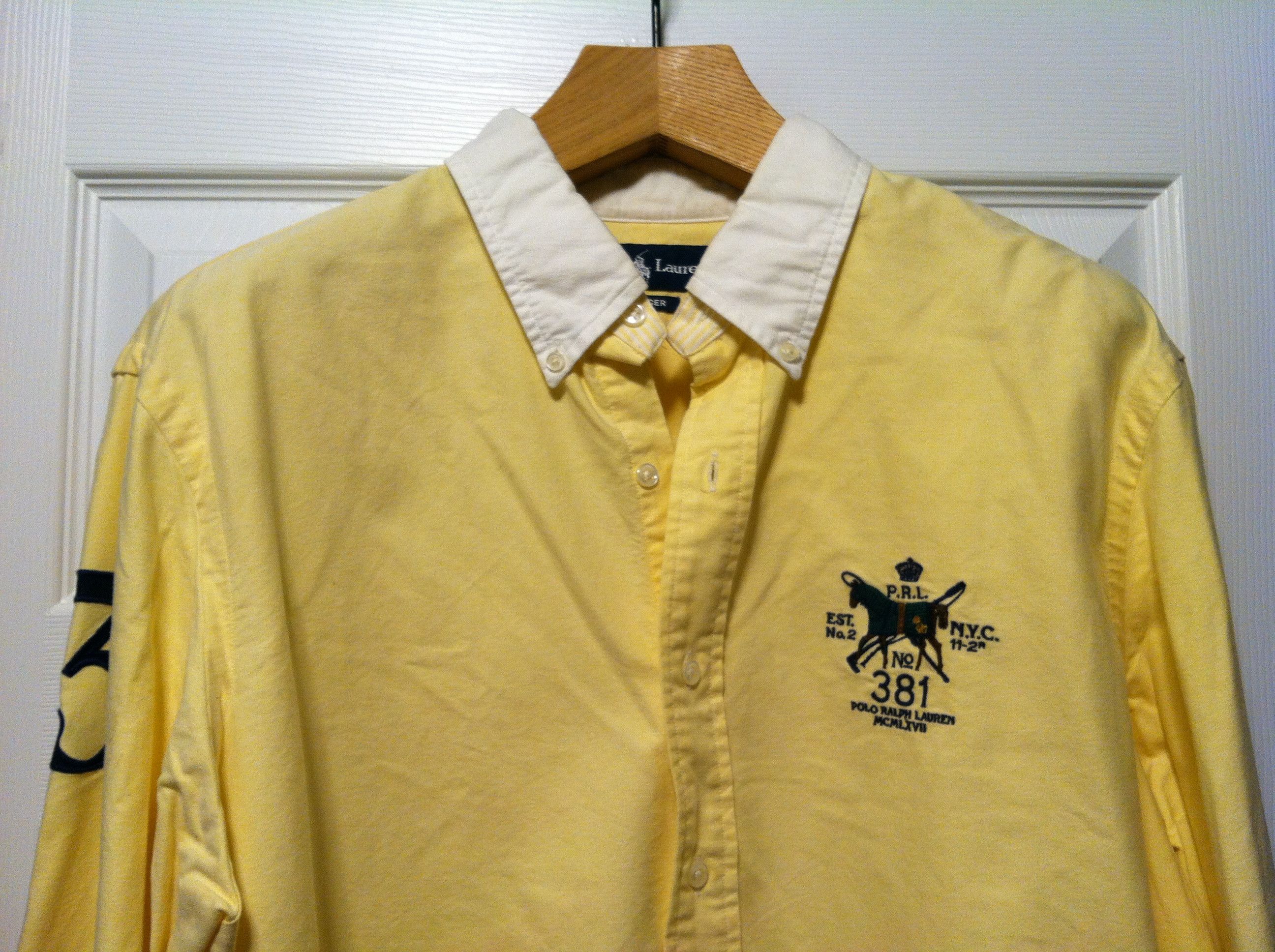 Polo Ralph Lauren POLO RALPH LAUREN MENS PRE-OWNED CASUAL SHIRT SIZE: XL Size US XL / EU 56 / 4 - 3 Thumbnail