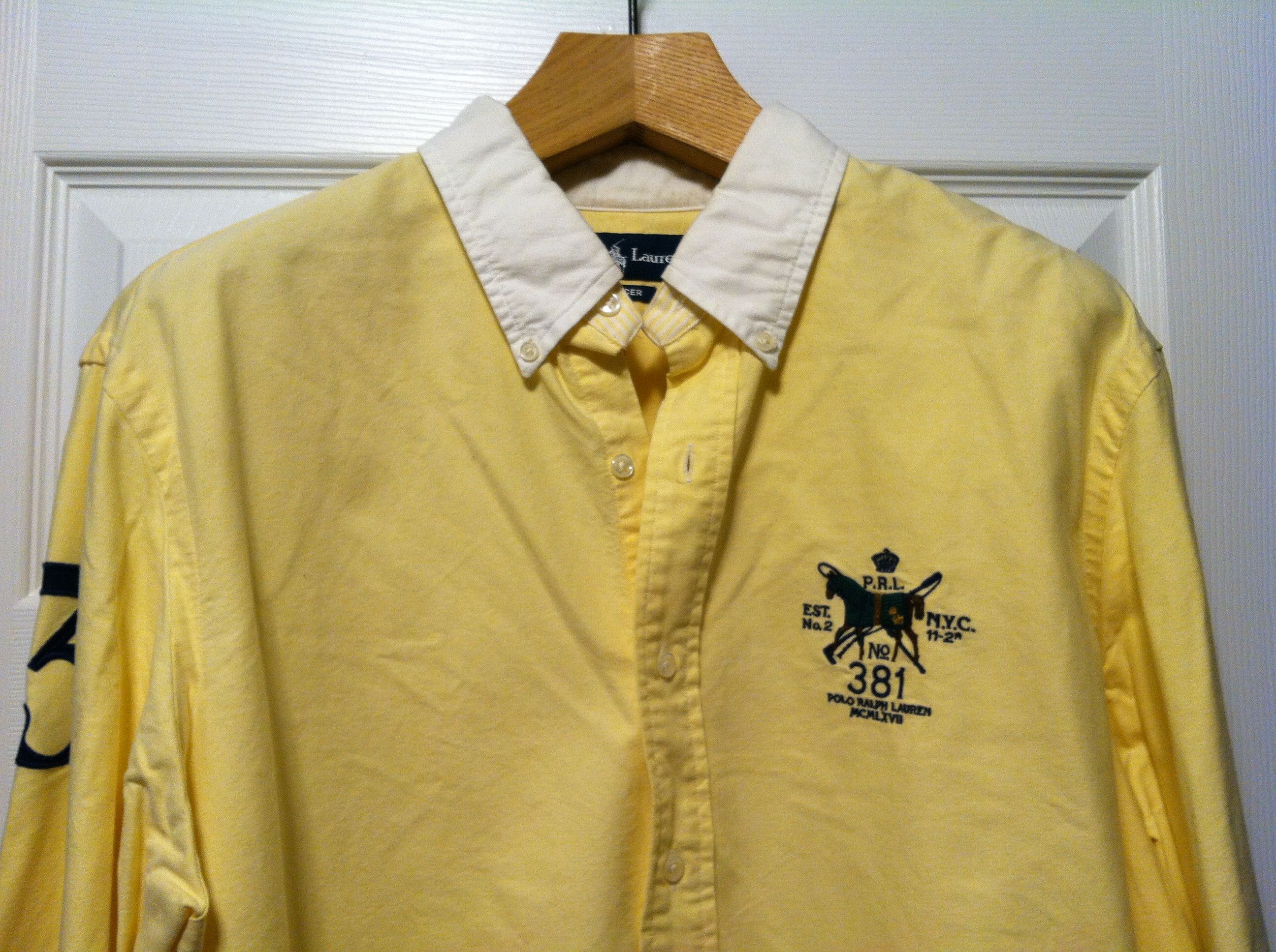 Polo Ralph Lauren POLO RALPH LAUREN MENS PRE-OWNED CASUAL SHIRT SIZE: XL Size US XL / EU 56 / 4 - 4 Thumbnail