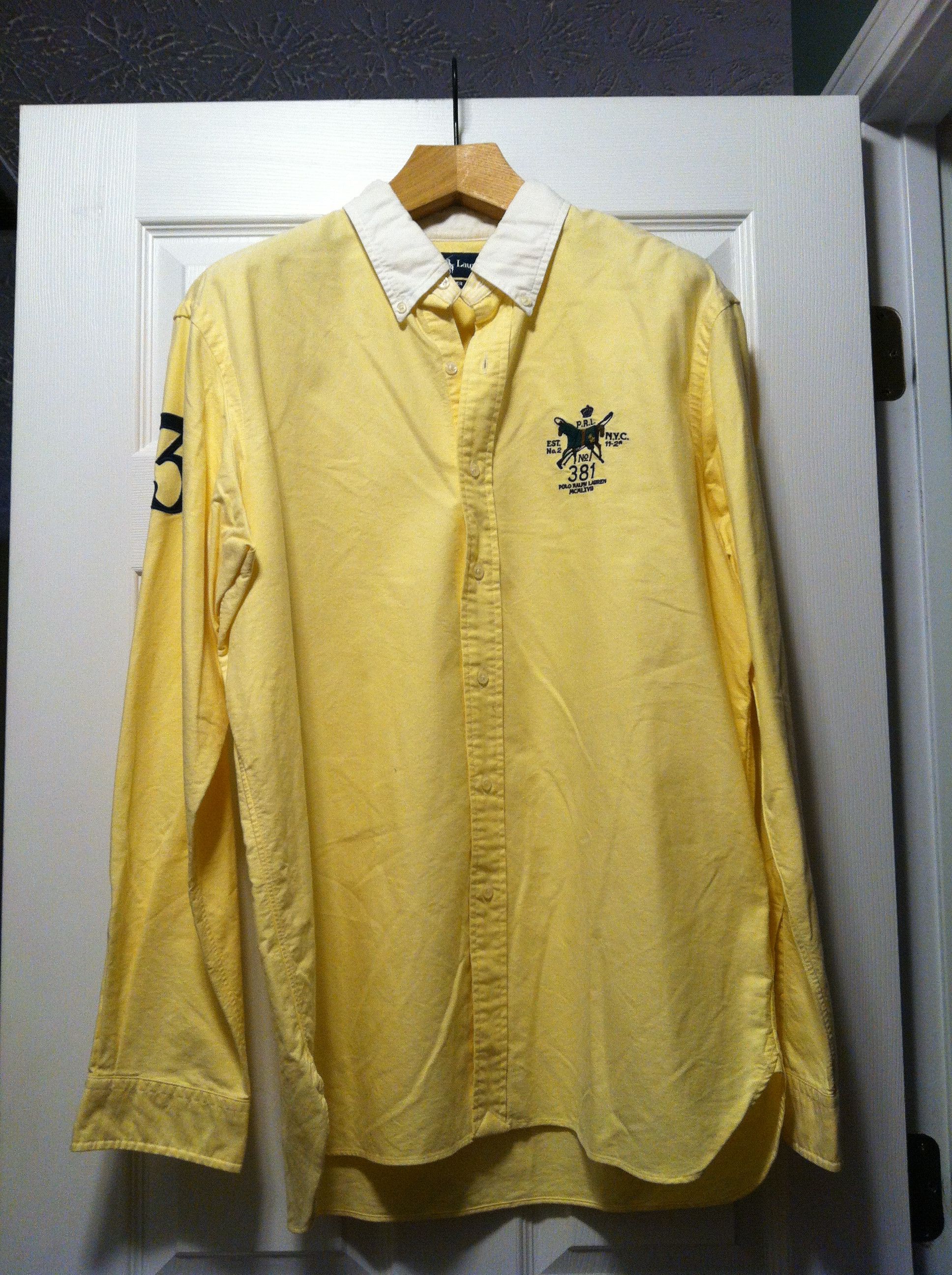 Polo Ralph Lauren POLO RALPH LAUREN MENS PRE-OWNED CASUAL SHIRT SIZE: XL Size US XL / EU 56 / 4 - 2 Thumbnail