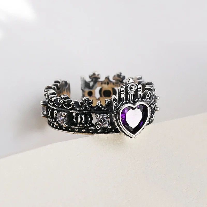 Jewelry Castle Love Crown Rings Size ONE SIZE - 3 Thumbnail