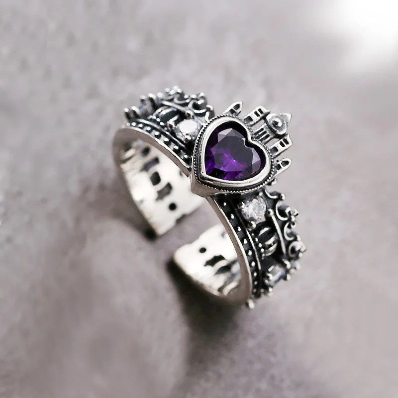 Jewelry Castle Love Crown Rings Size ONE SIZE - 2 Thumbnail