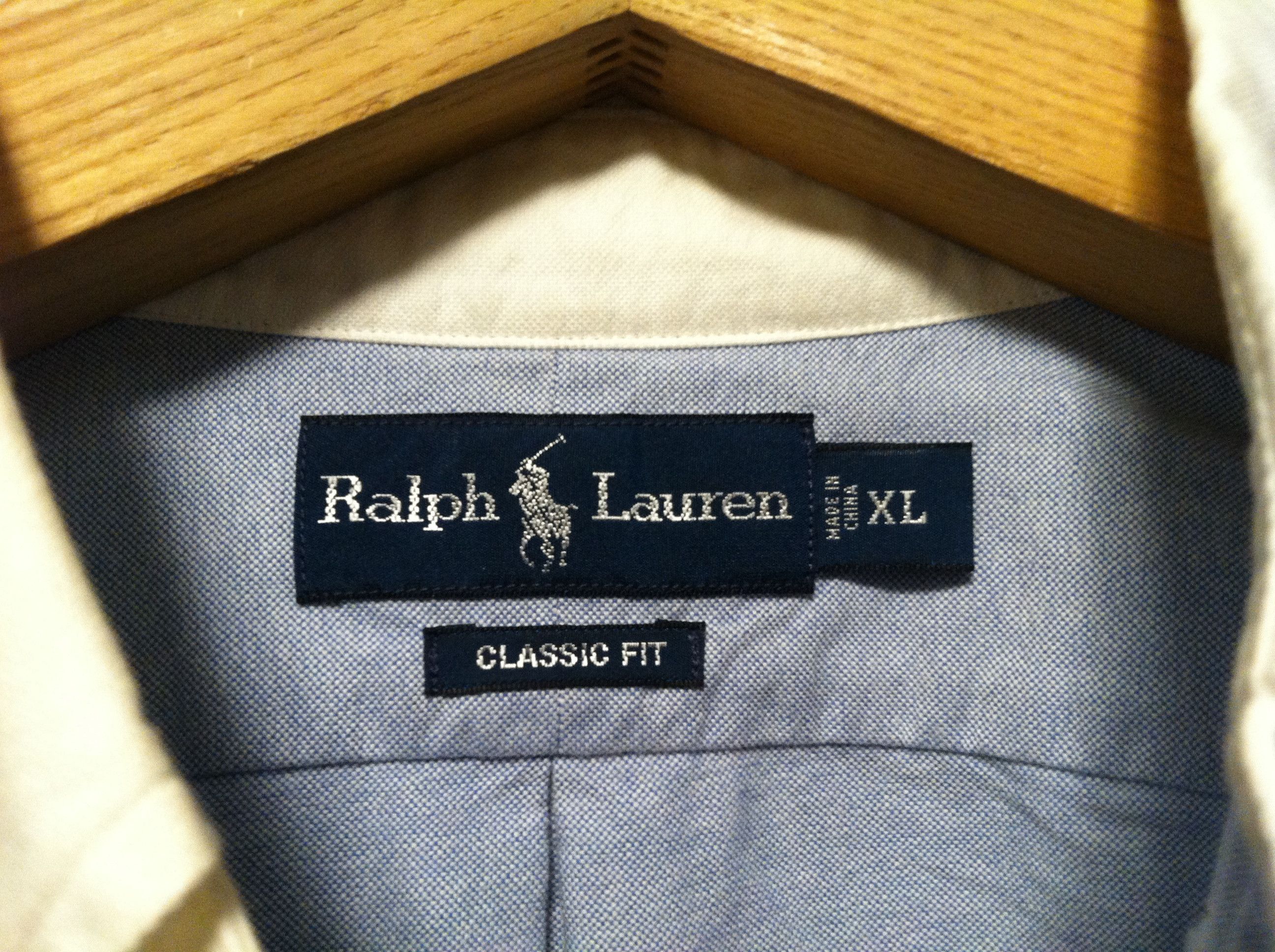 Polo Ralph Lauren POLO RALPH LAUREN MENS BLUE PRE-OWNED CASUAL SHIRT SIZE: XL Size US XL / EU 56 / 4 - 8 Thumbnail
