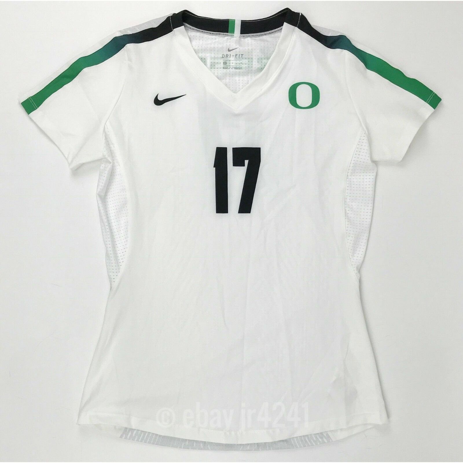 Nike NIKE Womens Oregon Ducks 17 S/S Volleyball Jersey White Med Grailed