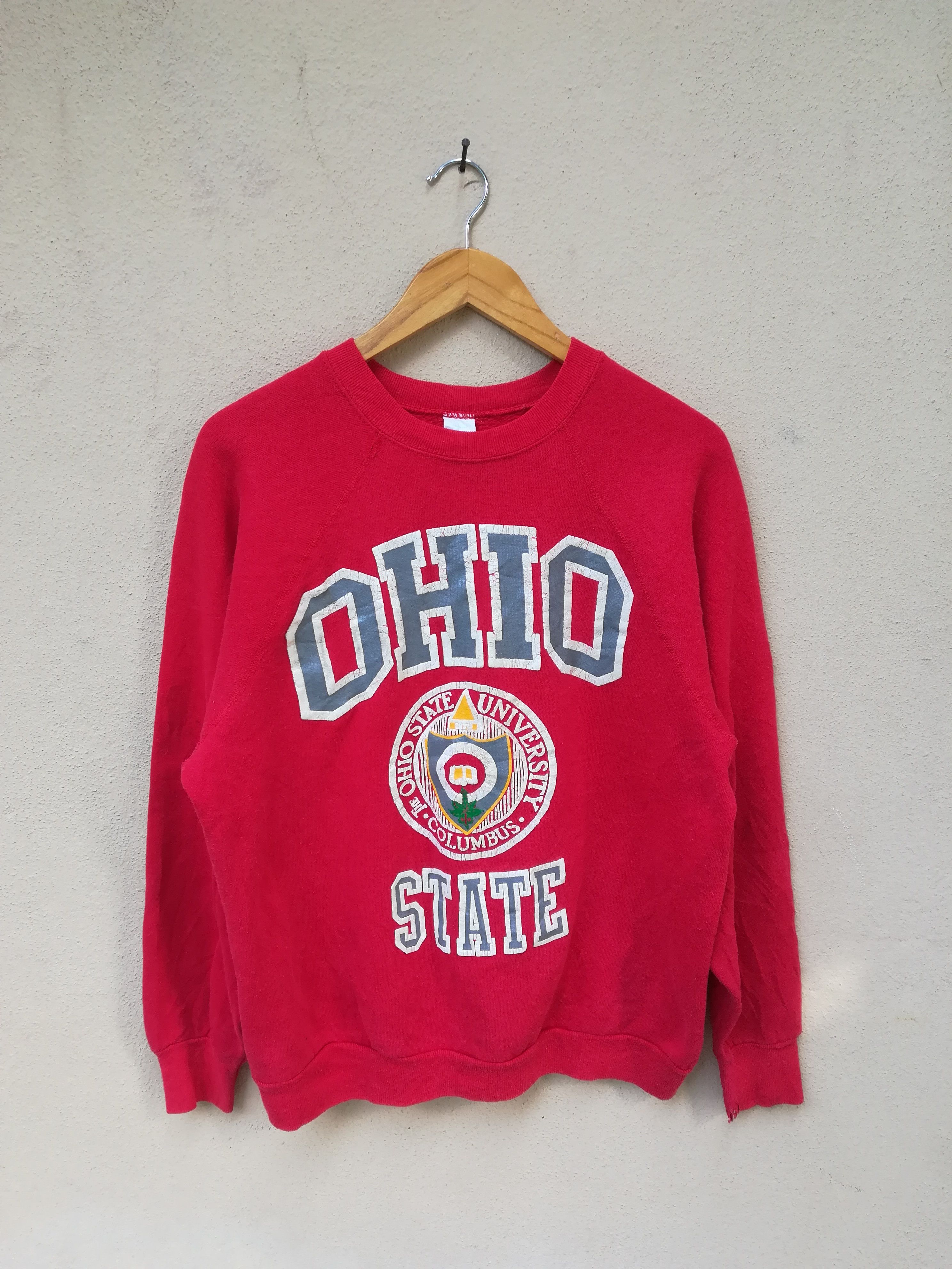 Other Vintage 90s Ohio State University Crewneck Sweatshirt Size US M / EU 48-50 / 2 - 1 Thumbnail