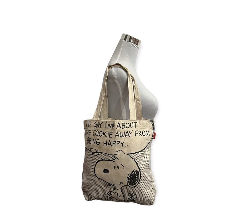 Bag Snoopy Overprint Tote Bag | Grailed