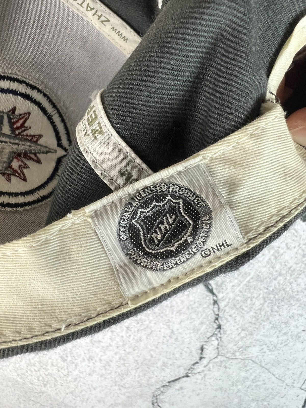 NHL × Vintage × Zephyr Vintage 90s NHL Winnipeg Jets Zephyr hat Size ONE SIZE - 4 Thumbnail