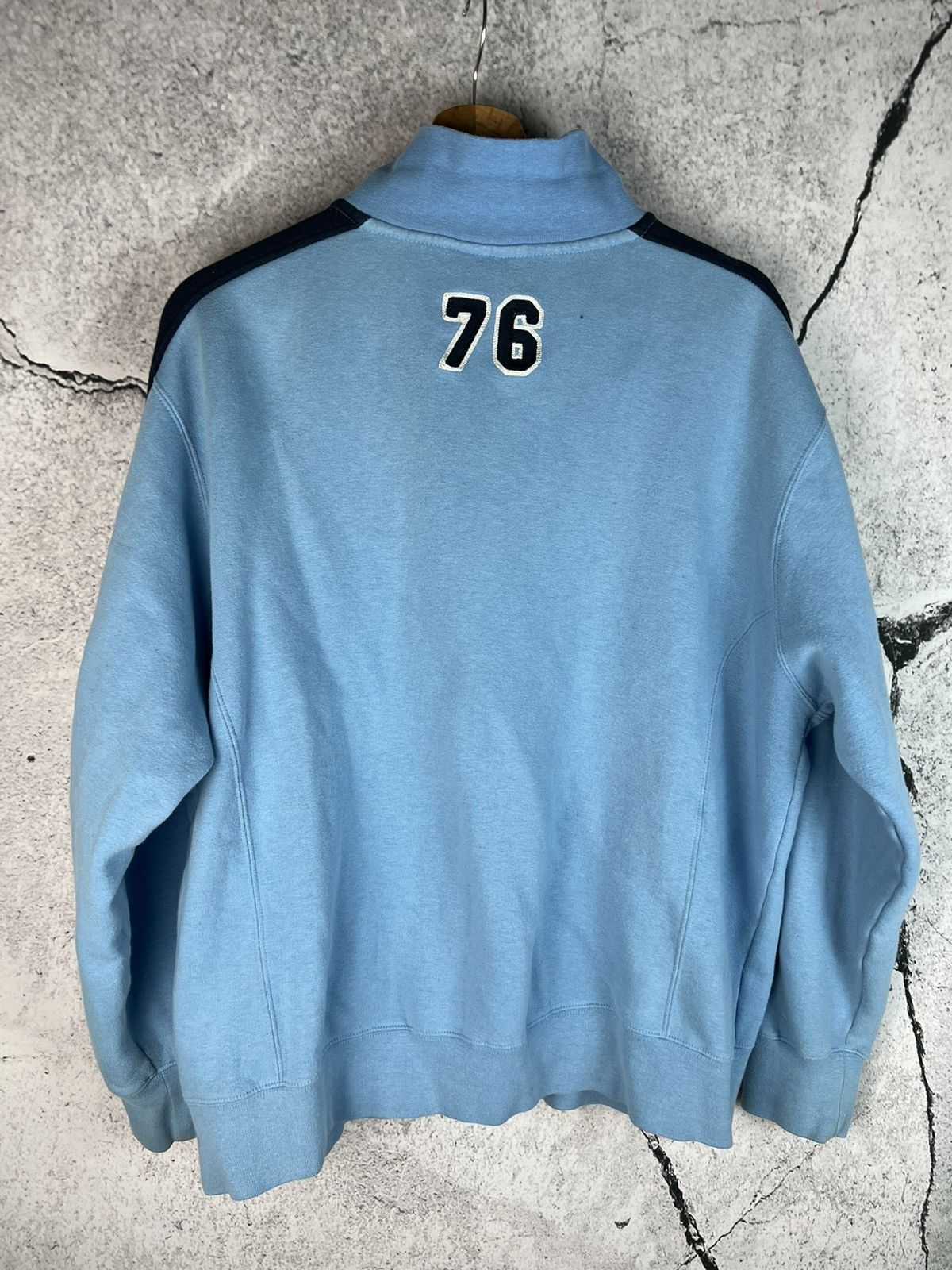 Majestic New York Yankees baby blue Majestic zip sweatshirt Size US L / EU 52-54 / 3 - 2 Thumbnail