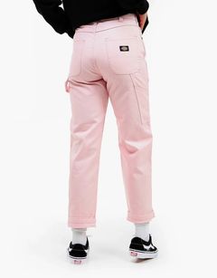 Dickies Black Scrub Pants 2XL Pink Trim New No Tags Petite