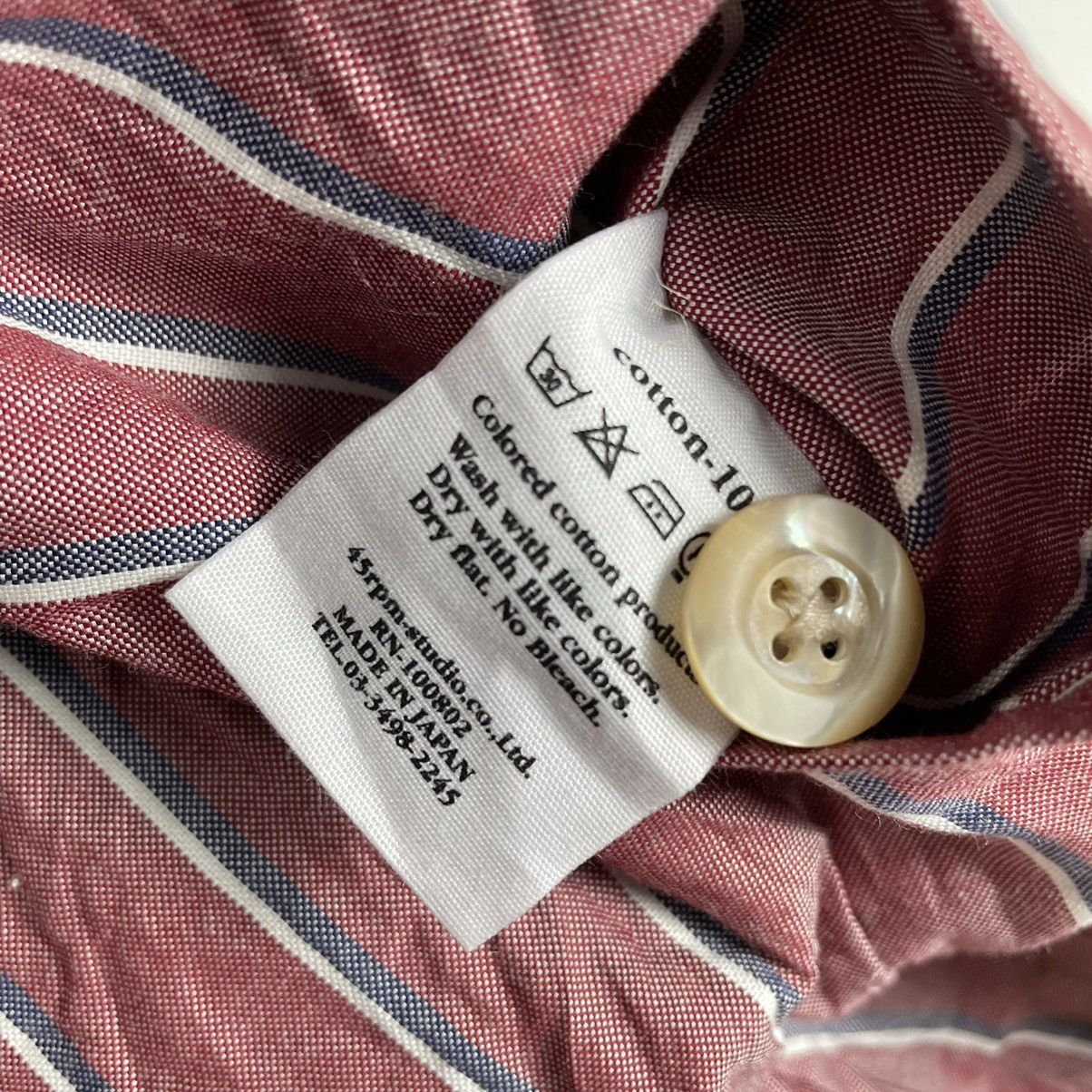 45rpm × Japanese Brand ⚡️45RPM Striped Blazer Size 42S - 9 Thumbnail