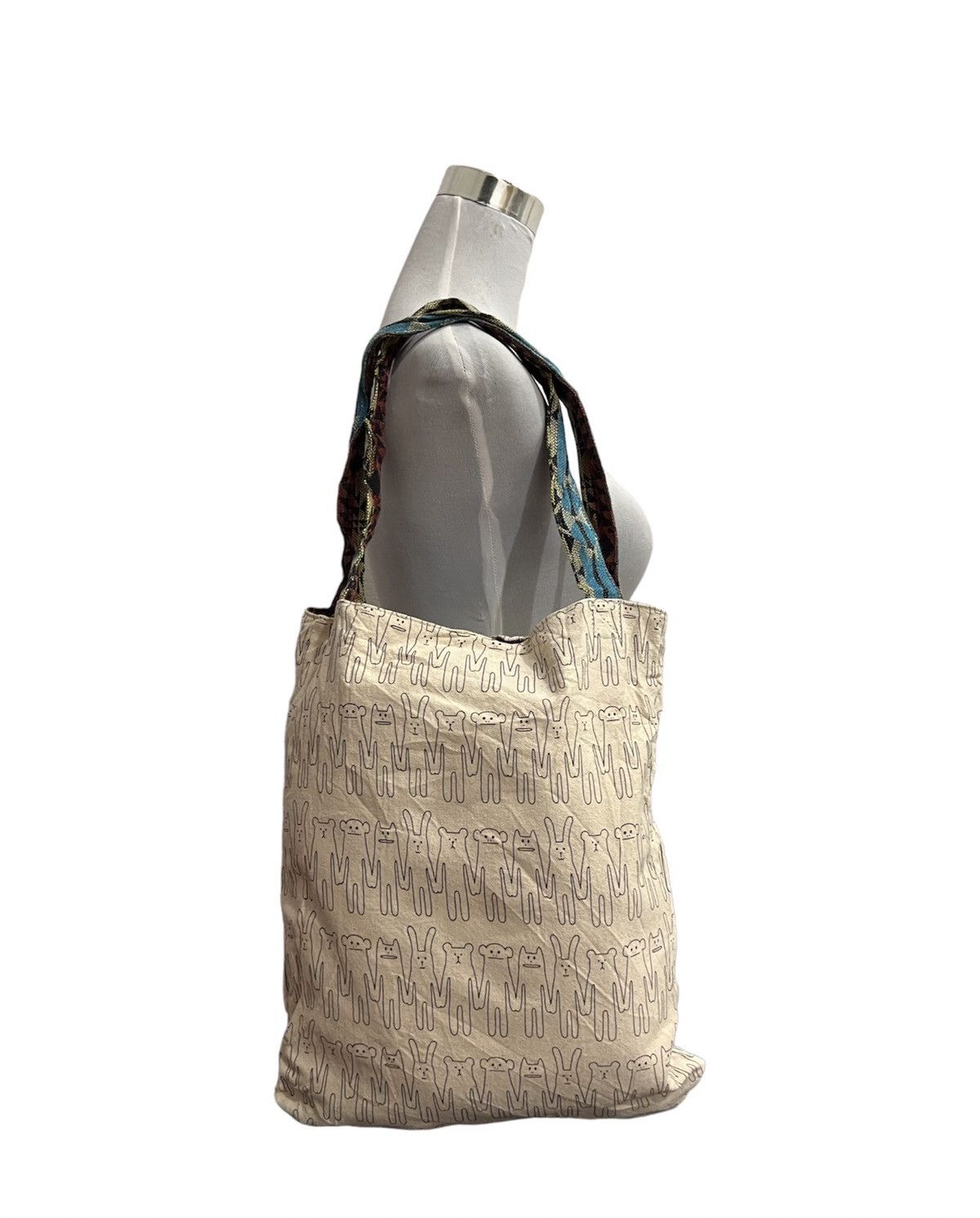 image of Craftholic Overprint Tote Bag, Men's