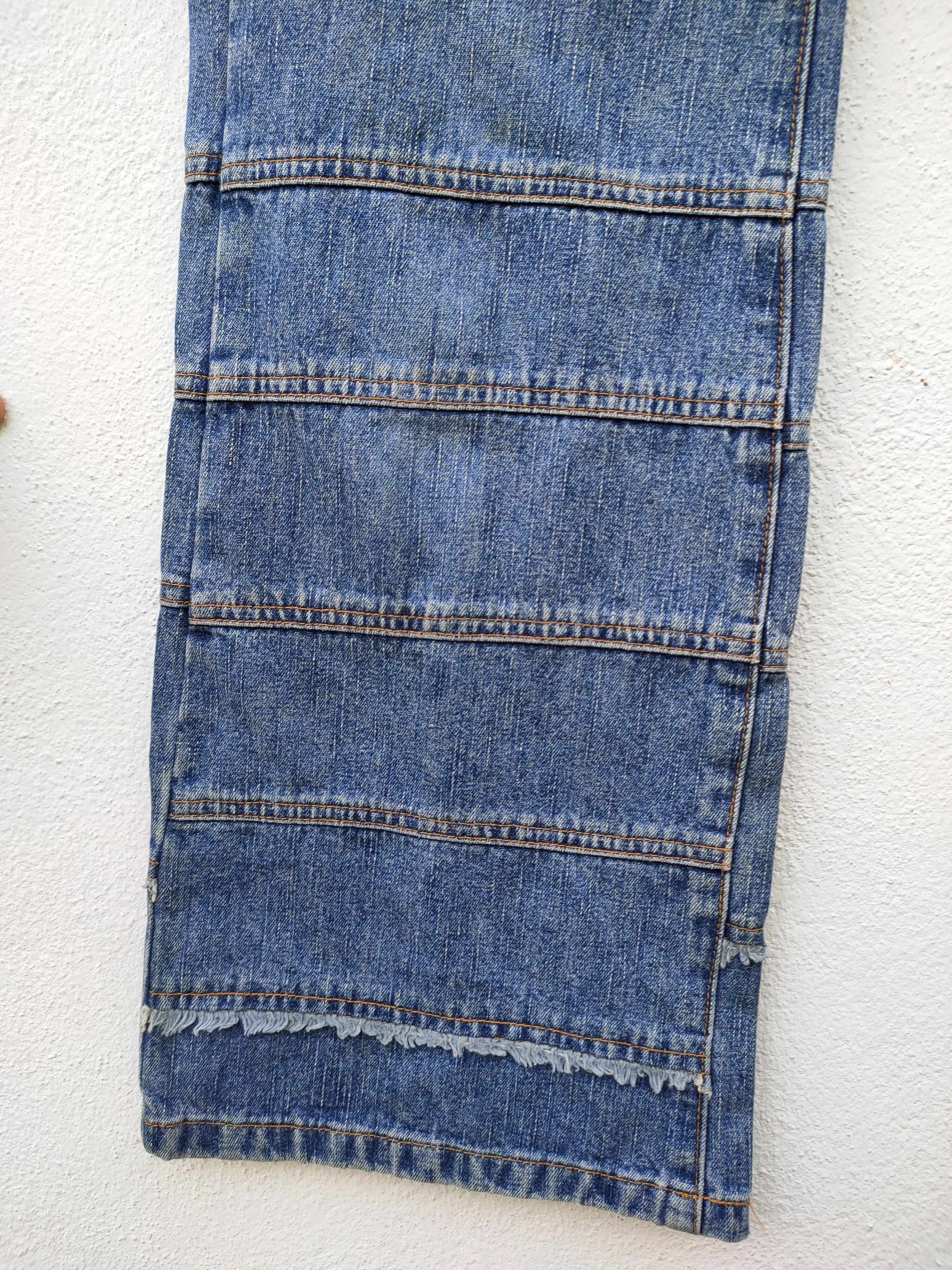 Japanese Brand ❎ Smile Land Reconstructed Denim Size US 30 / EU 46 - 5 Thumbnail