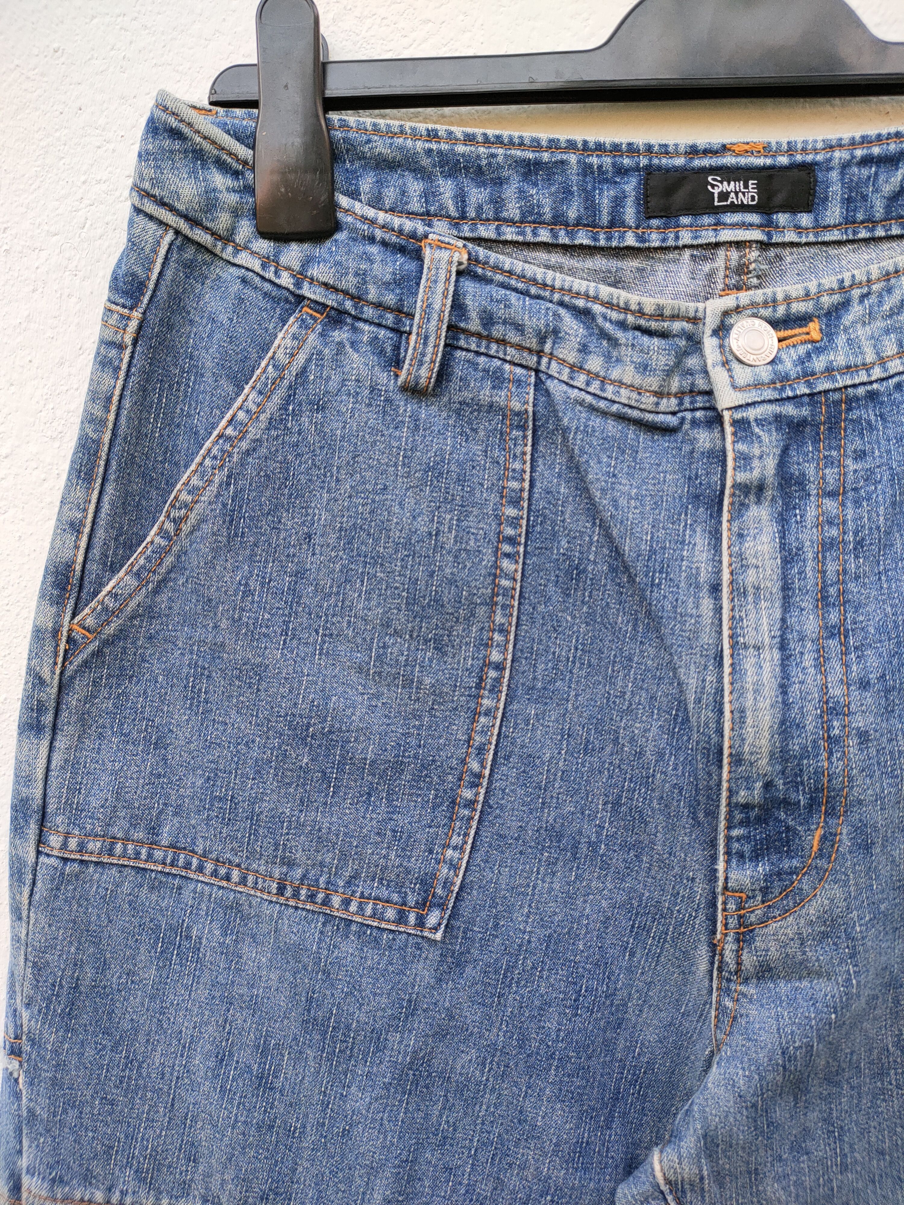 Japanese Brand ❎ Smile Land Reconstructed Denim Size US 30 / EU 46 - 6 Thumbnail