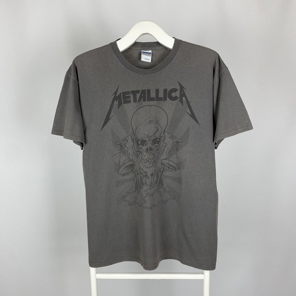 Band Tees 2000s Vintage Metallica Pushead Boris Skull Tee Size US L / EU 52-54 / 3 - 1 Thumbnail
