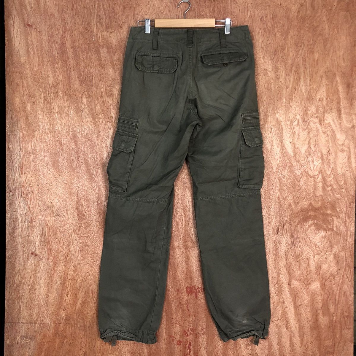 Japanese Brand DLL Uniqlo japan utility Green Multipocket Cargo Pants #1654 Size US 30 / EU 46 - 8 Thumbnail