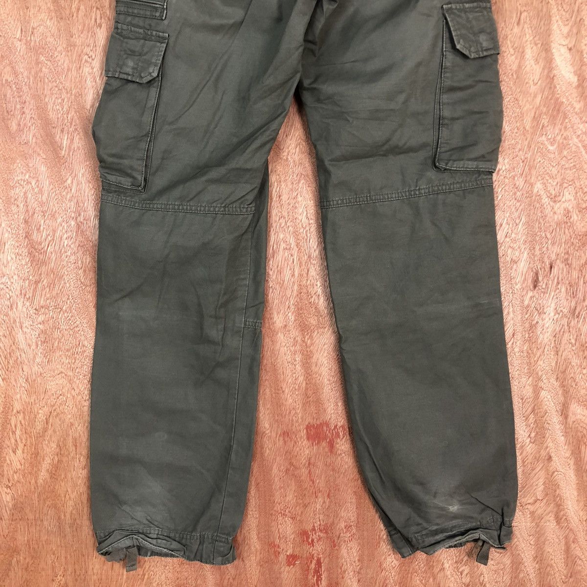 Japanese Brand DLL Uniqlo japan utility Green Multipocket Cargo Pants #1654 Size US 30 / EU 46 - 10 Thumbnail