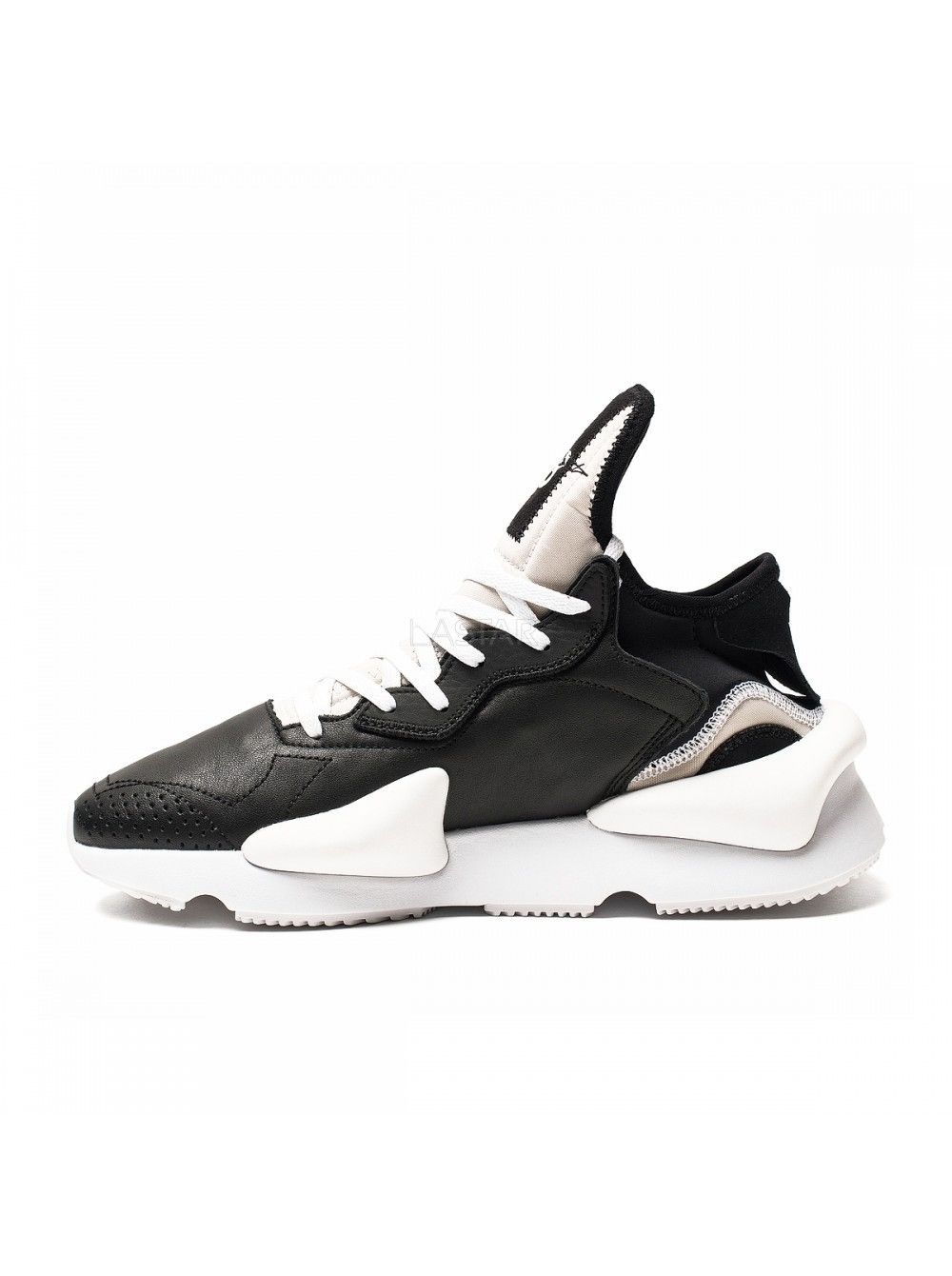 Adidas Y-3 Kaiwa Leather Black White Size US 10.5 / EU 43-44 - 1 Thumbnail