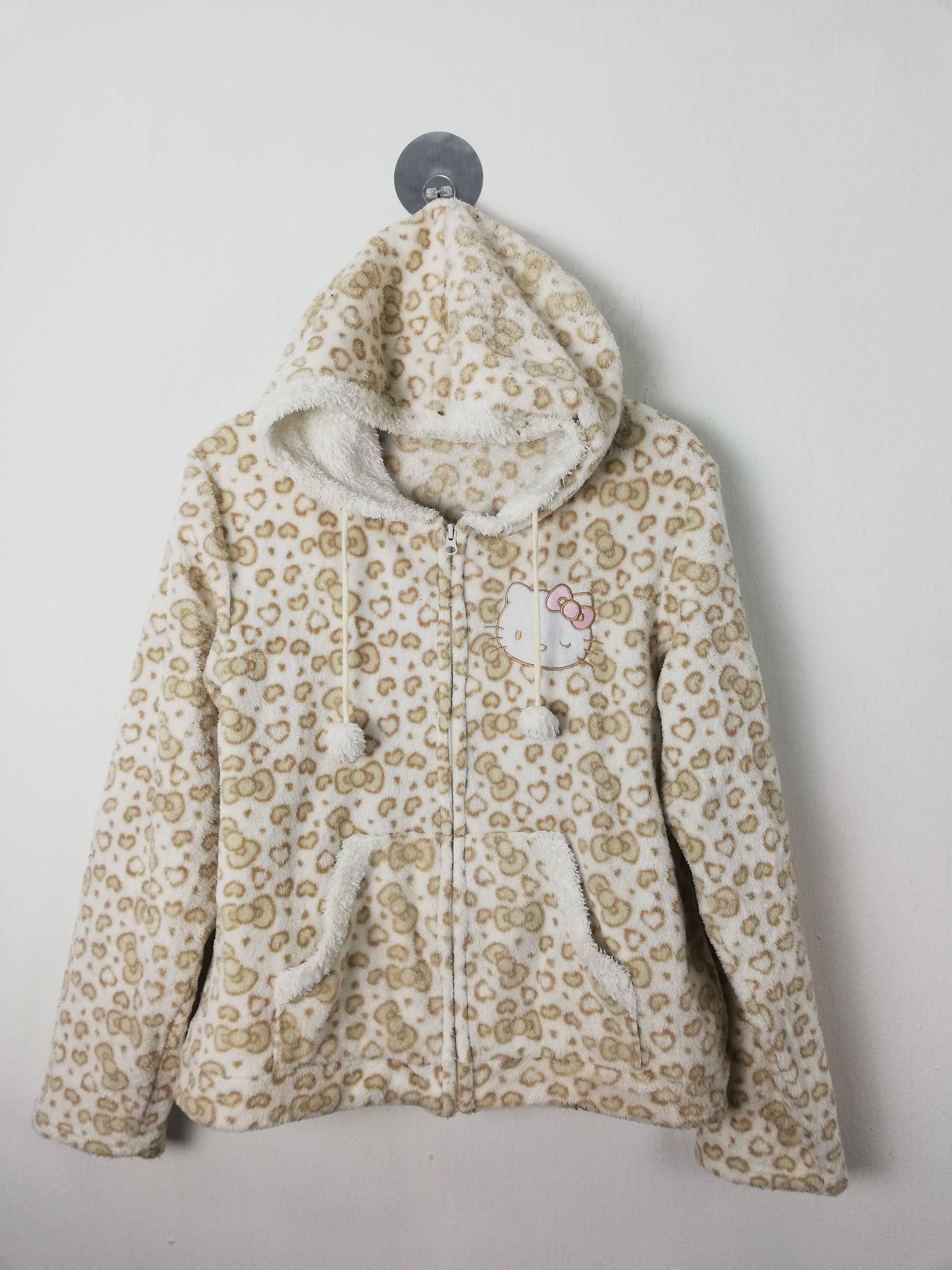 Anime × Cartoon Network × Japanese Brand 💥RARE💥 Anima Hello Kitty Fleece Hoodies #0145 Size US L / EU 52-54 / 3 - 2 Thumbnail