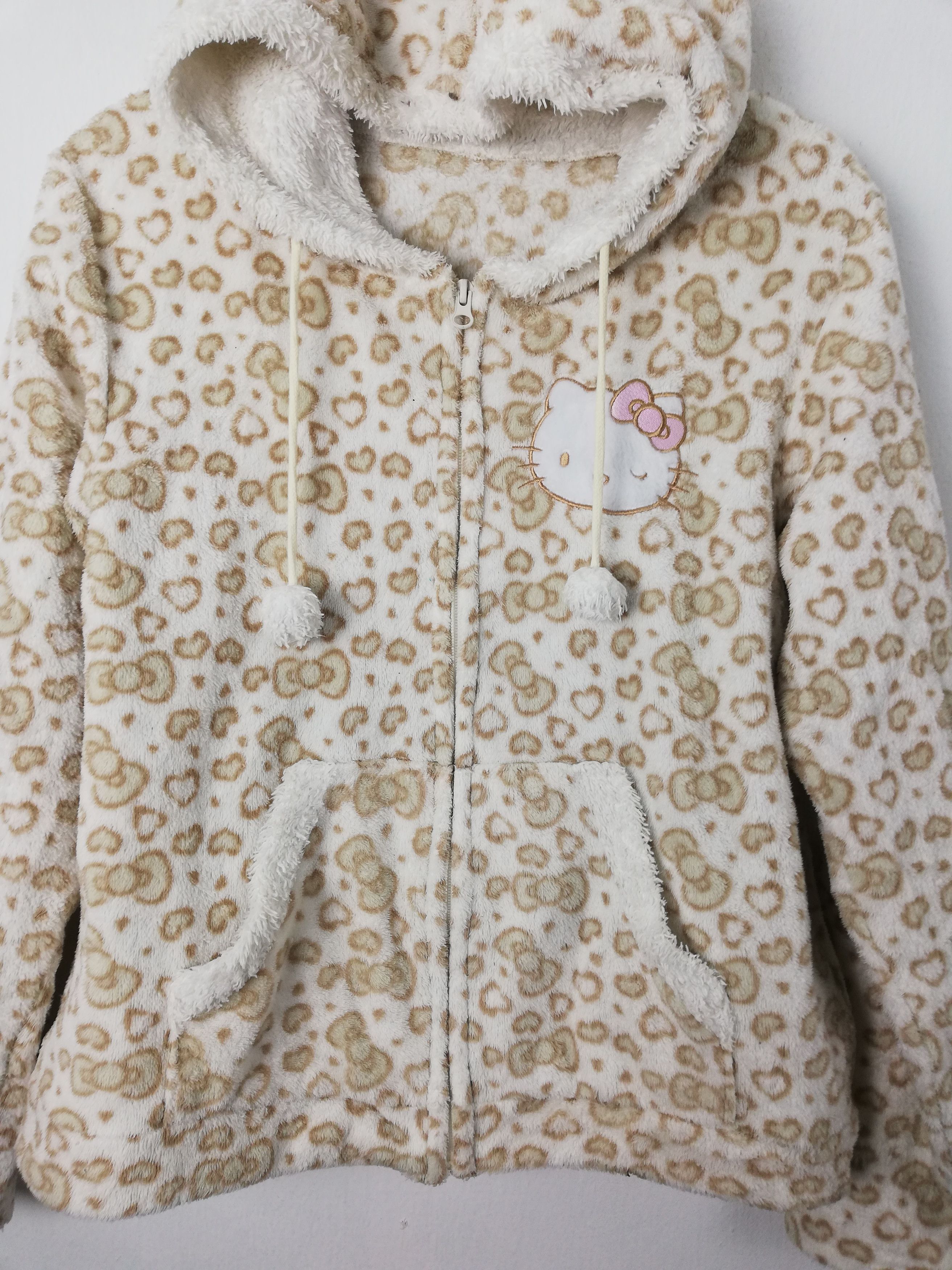 Anime × Cartoon Network × Japanese Brand 💥RARE💥 Anima Hello Kitty Fleece Hoodies #0145 Size US L / EU 52-54 / 3 - 3 Thumbnail