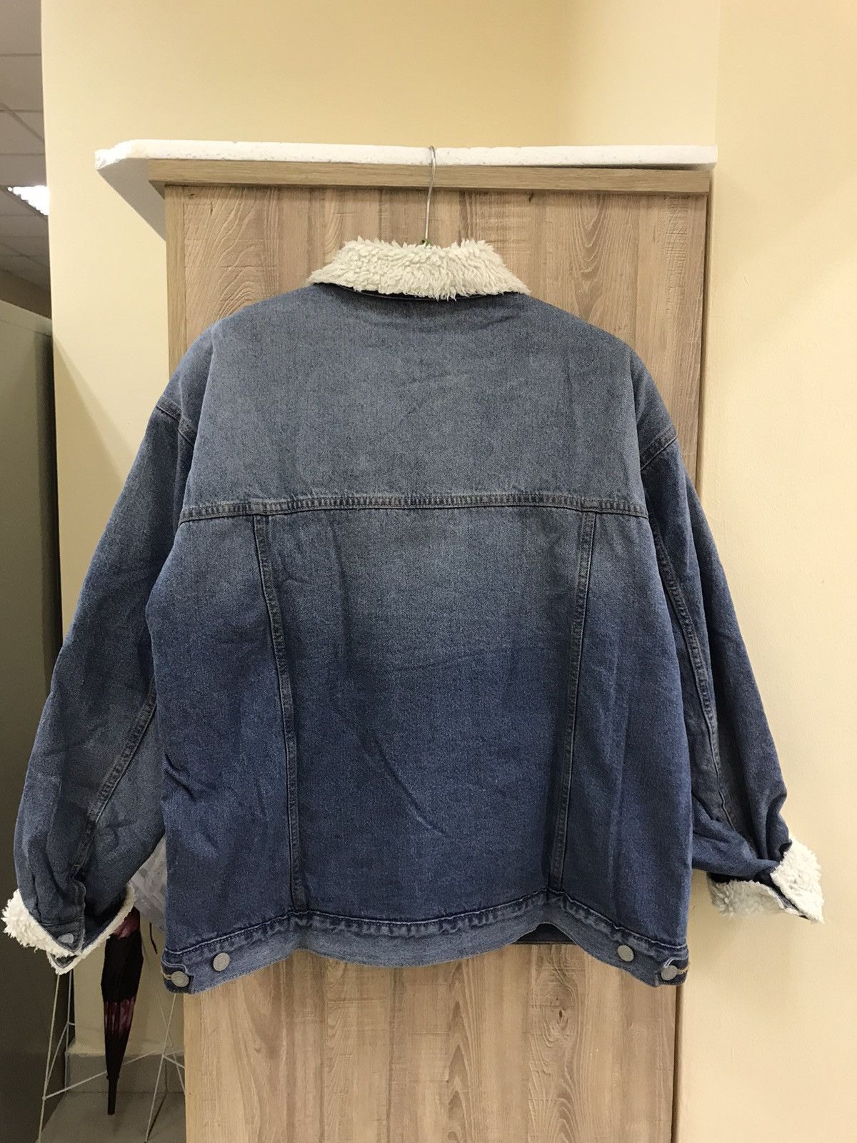GU GU Denim Sherpa Jacket Size US L / EU 52-54 / 3 - 2 Thumbnail