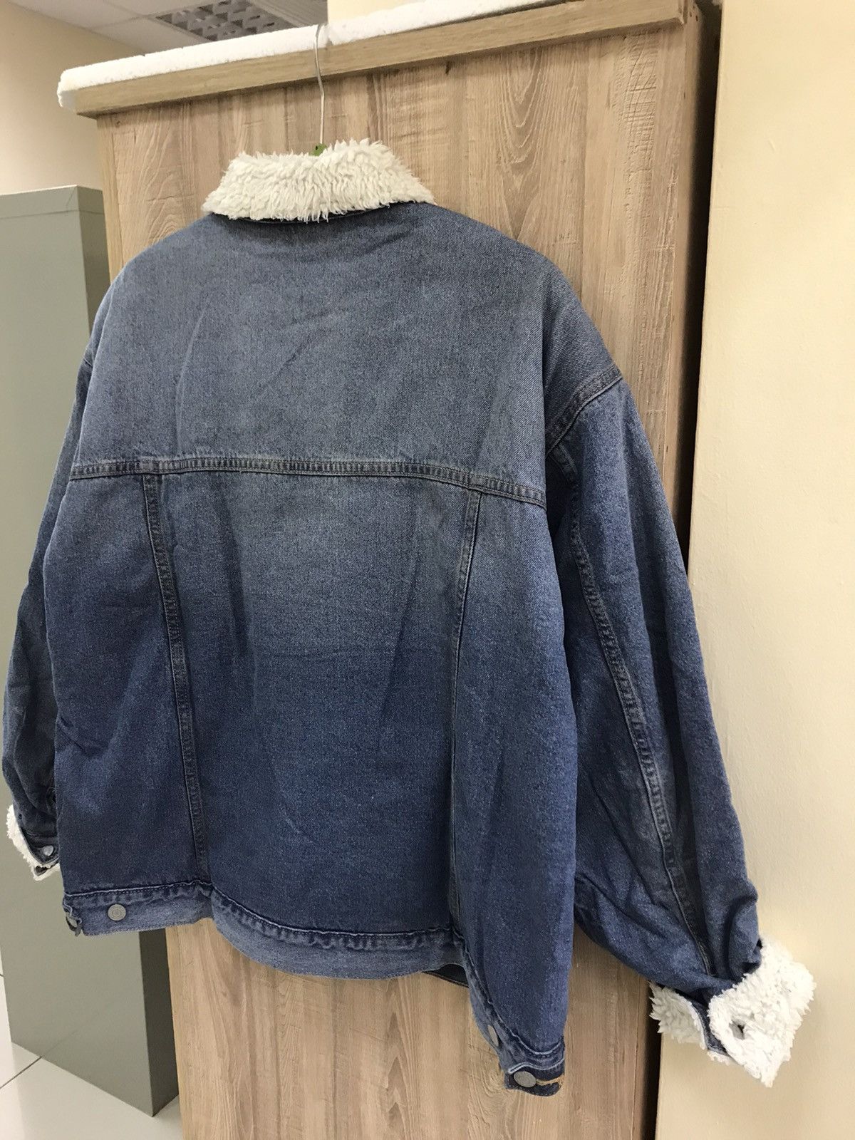 GU GU Denim Sherpa Jacket Size US L / EU 52-54 / 3 - 16 Thumbnail