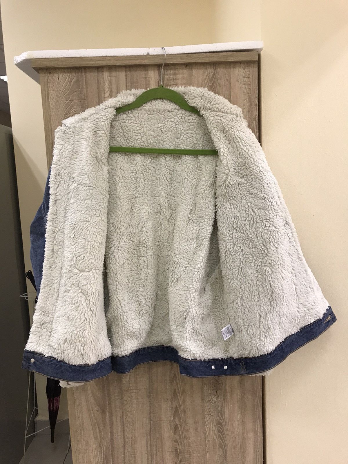 GU GU Denim Sherpa Jacket Size US L / EU 52-54 / 3 - 13 Thumbnail