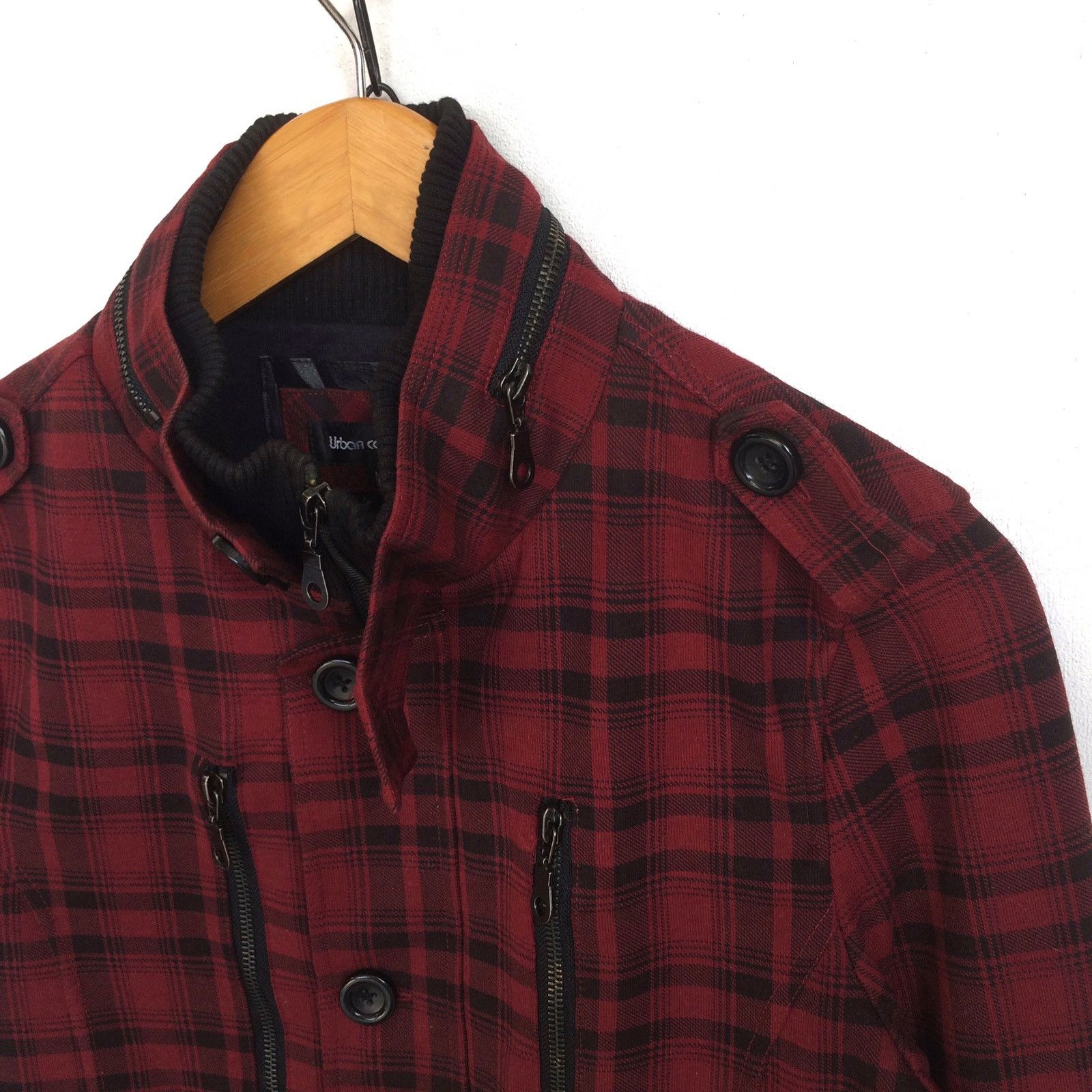 Japanese Brand × Seditionaries Japan Branded Urban Collection Plaid Punkers Anarchy Jacket Size US M / EU 48-50 / 2 - 3 Thumbnail
