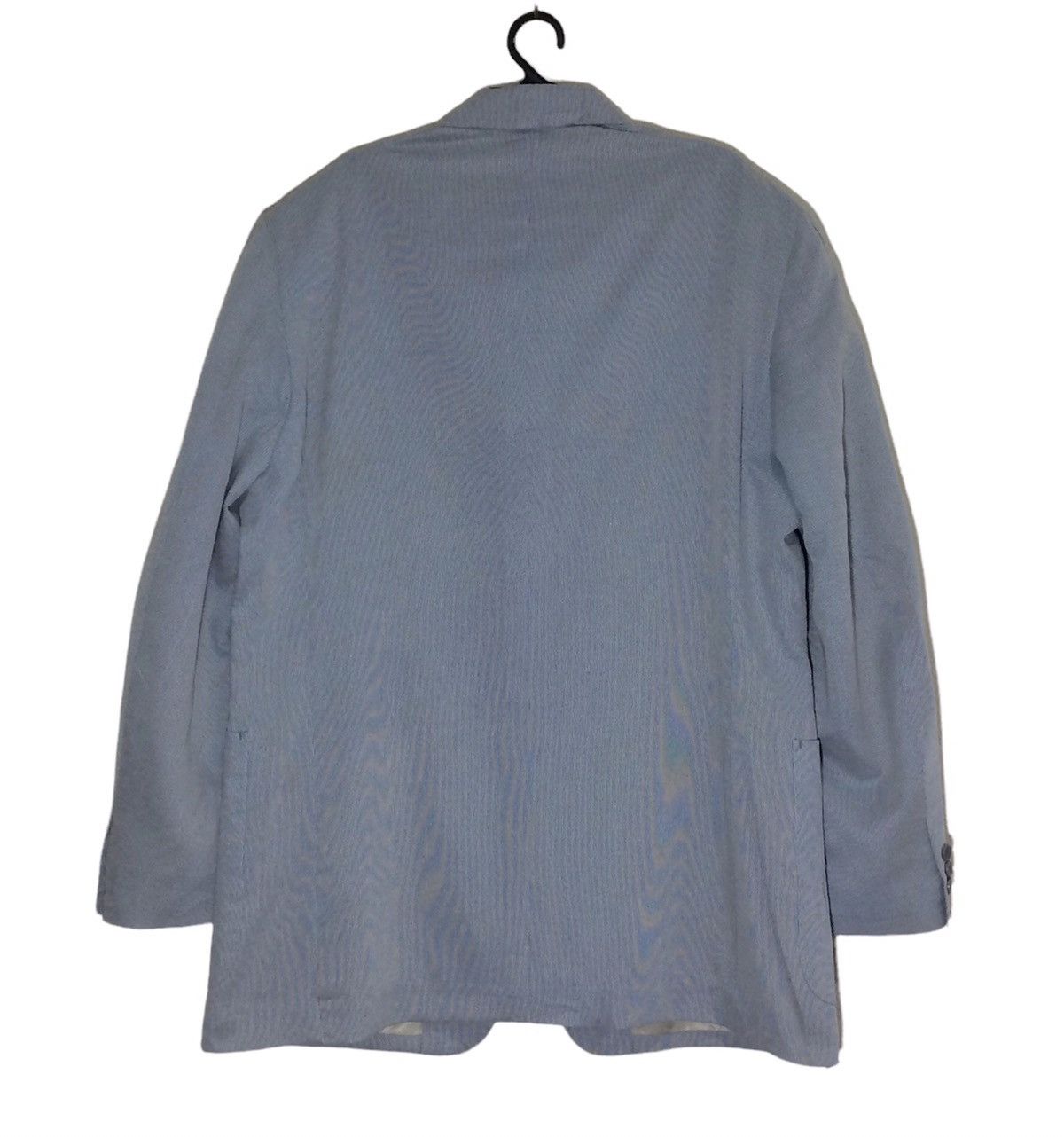 Kansai Yamamoto Vtg SISSY by Kansai Coat Blazer Hickory Overcoat Sweater Size 44R - 3 Thumbnail