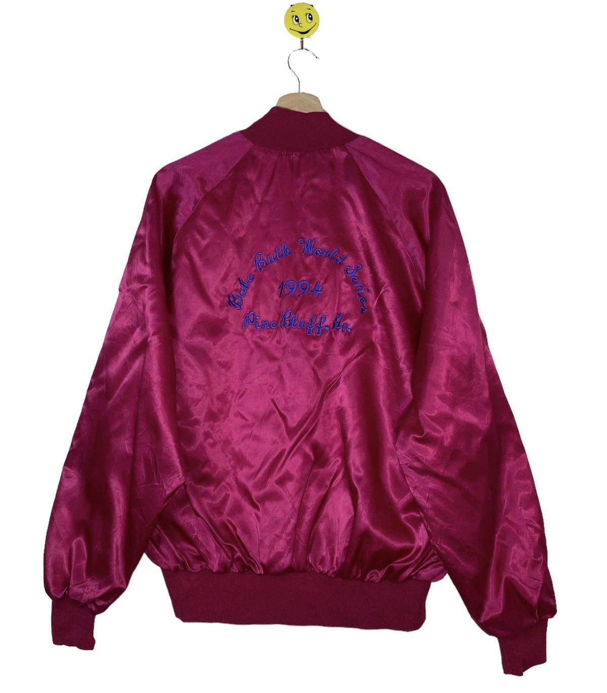 Auburn Sportswear × Vintage Vtg '94 Babe Ruth Baseball Pine Bluff Arkansas Coach Jacket Size US XL / EU 56 / 4 - 1 Thumbnail
