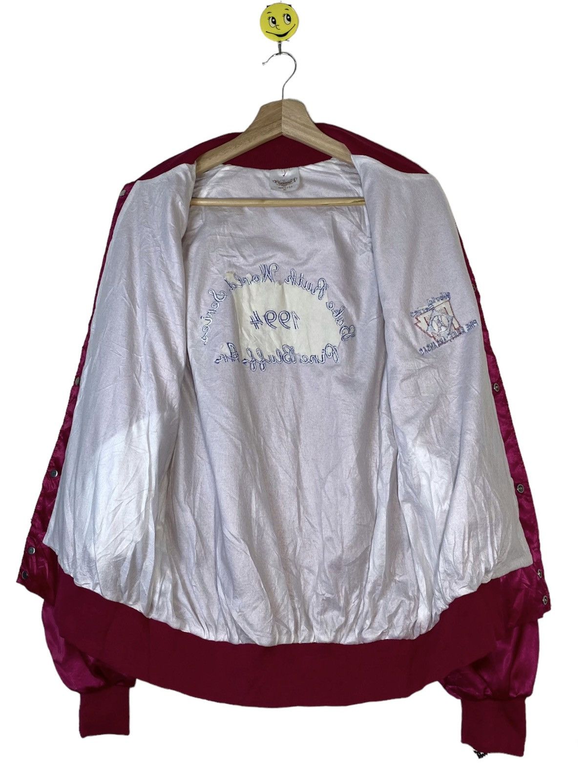 Auburn Sportswear × Vintage Vtg '94 Babe Ruth Baseball Pine Bluff Arkansas Coach Jacket Size US XL / EU 56 / 4 - 7 Thumbnail
