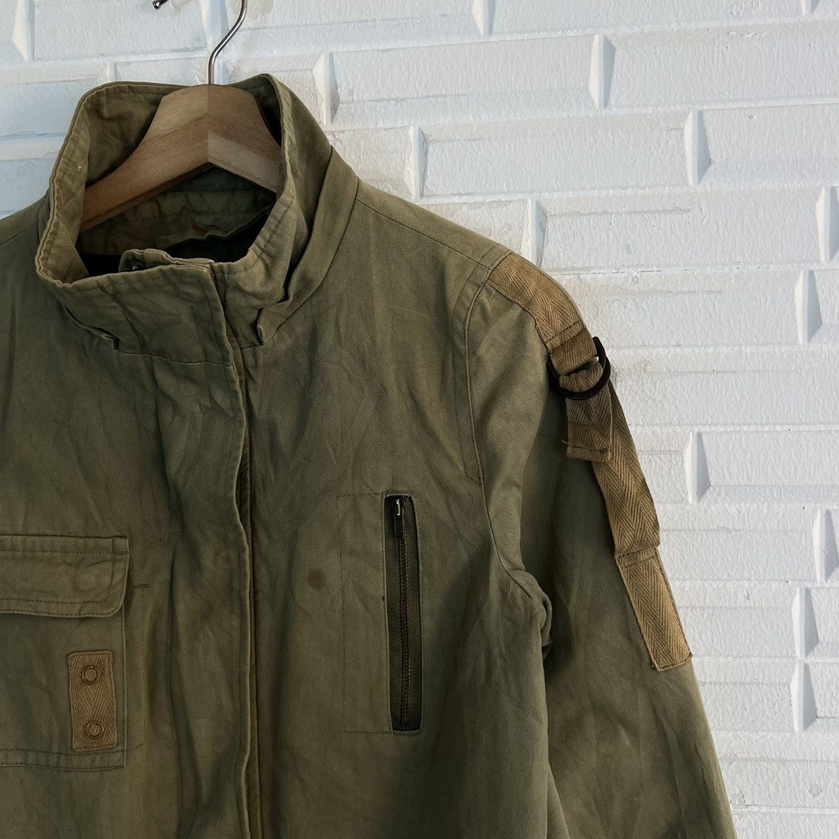 Japanese Brand RARE💥💥TOMMY GIRL PARKA PARACHUTE BIKER BONDAGE JACKET Size US S / EU 44-46 / 1 - 6 Thumbnail