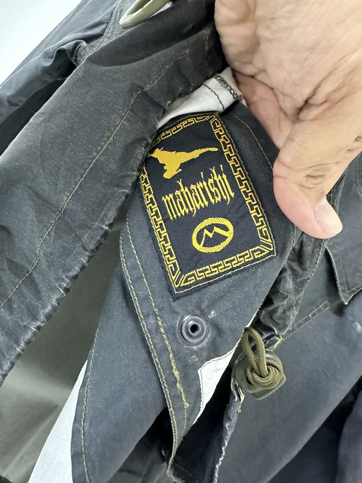 Maharishi Japanese Brand Maharishi Light Jacket Single Pocket Design Size US M / EU 48-50 / 2 - 3 Thumbnail