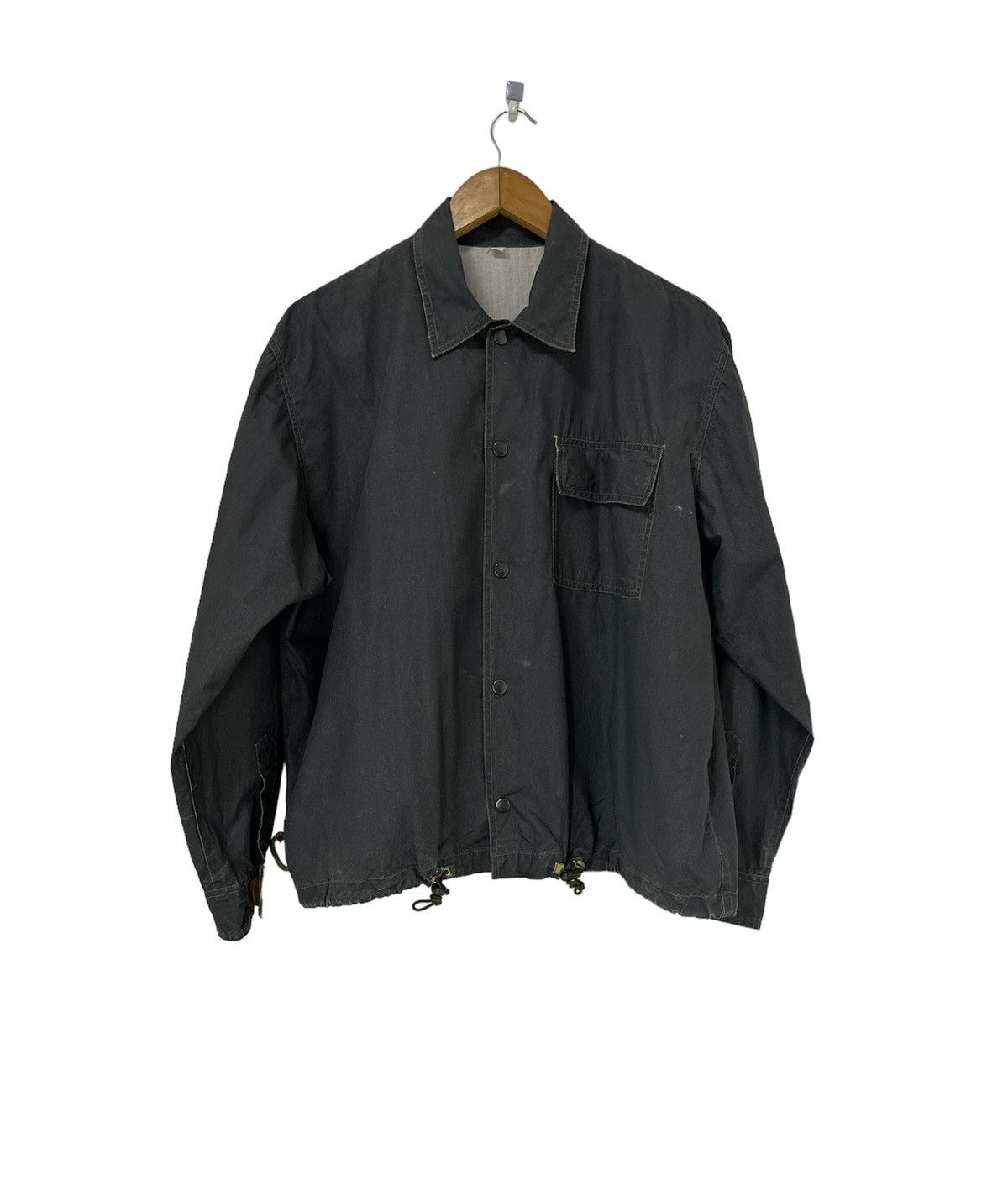 Maharishi Japanese Brand Maharishi Light Jacket Single Pocket Design Size US M / EU 48-50 / 2 - 1 Thumbnail