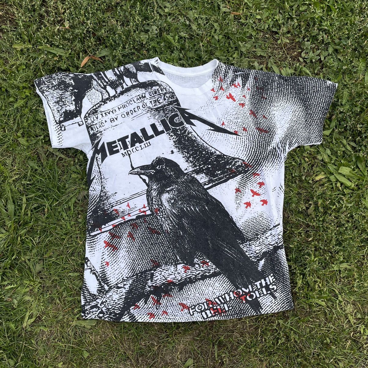 Vintage Vintage Y2K Metallica Graphic Tee Sun Faded Grunge Relaxed M Size US M / EU 48-50 / 2 - 1 Thumbnail