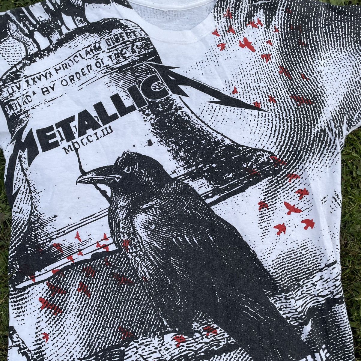 Vintage Vintage Y2K Metallica Graphic Tee Sun Faded Grunge Relaxed M Size US M / EU 48-50 / 2 - 4 Thumbnail