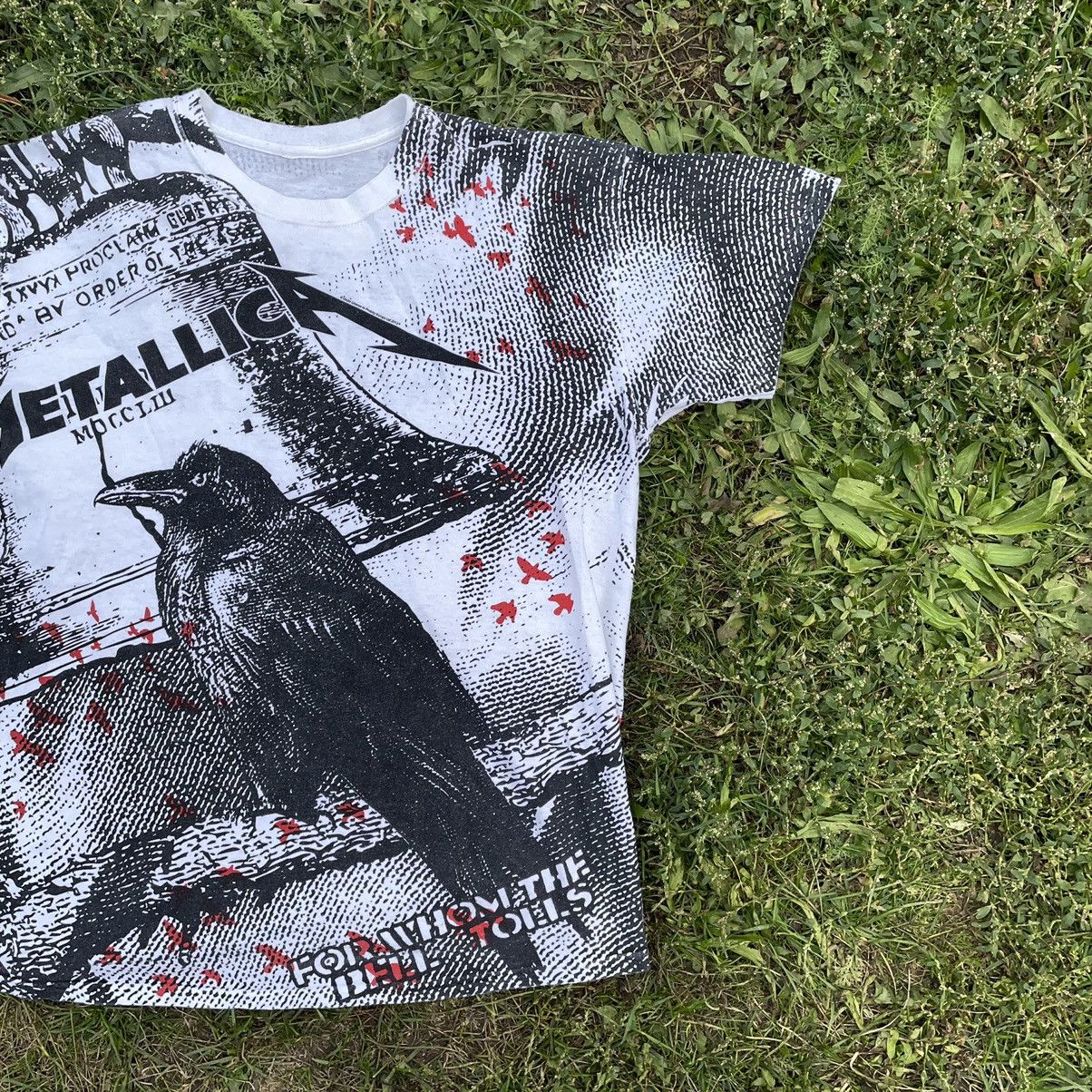 Vintage Vintage Y2K Metallica Graphic Tee Sun Faded Grunge Relaxed M Size US M / EU 48-50 / 2 - 3 Thumbnail