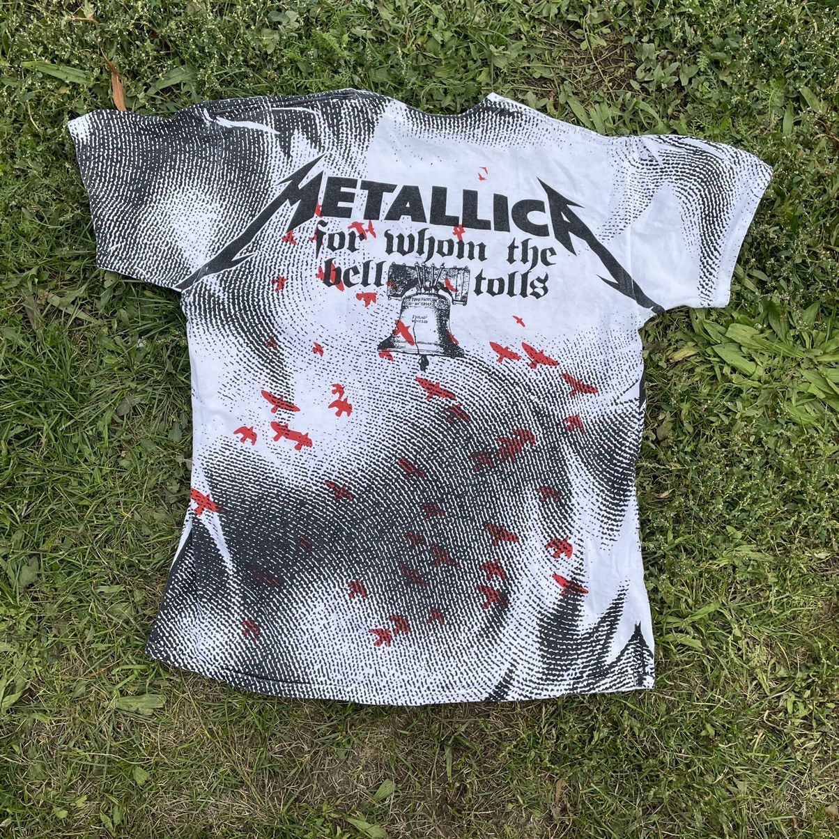 Vintage Vintage Y2K Metallica Graphic Tee Sun Faded Grunge Relaxed M Size US M / EU 48-50 / 2 - 5 Thumbnail