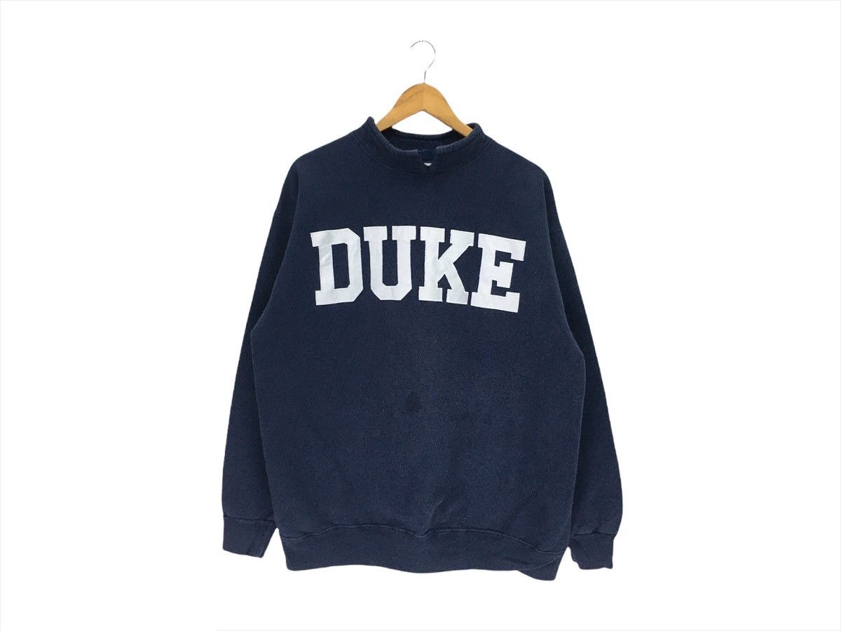 Vintage Duke Blue Devils Men Basketball University Sweater